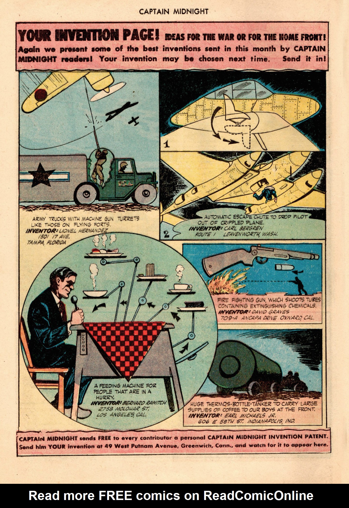 Read online Captain Midnight (1942) comic -  Issue #34 - 12
