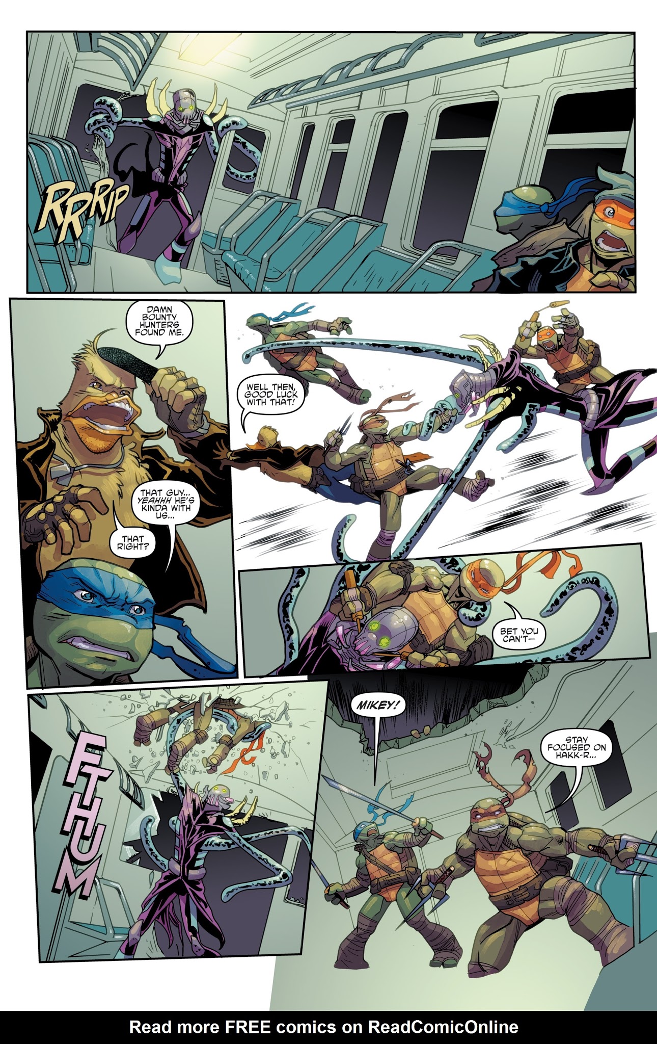 Read online Teenage Mutant Ninja Turtles: Dimension X comic -  Issue #4 - 13