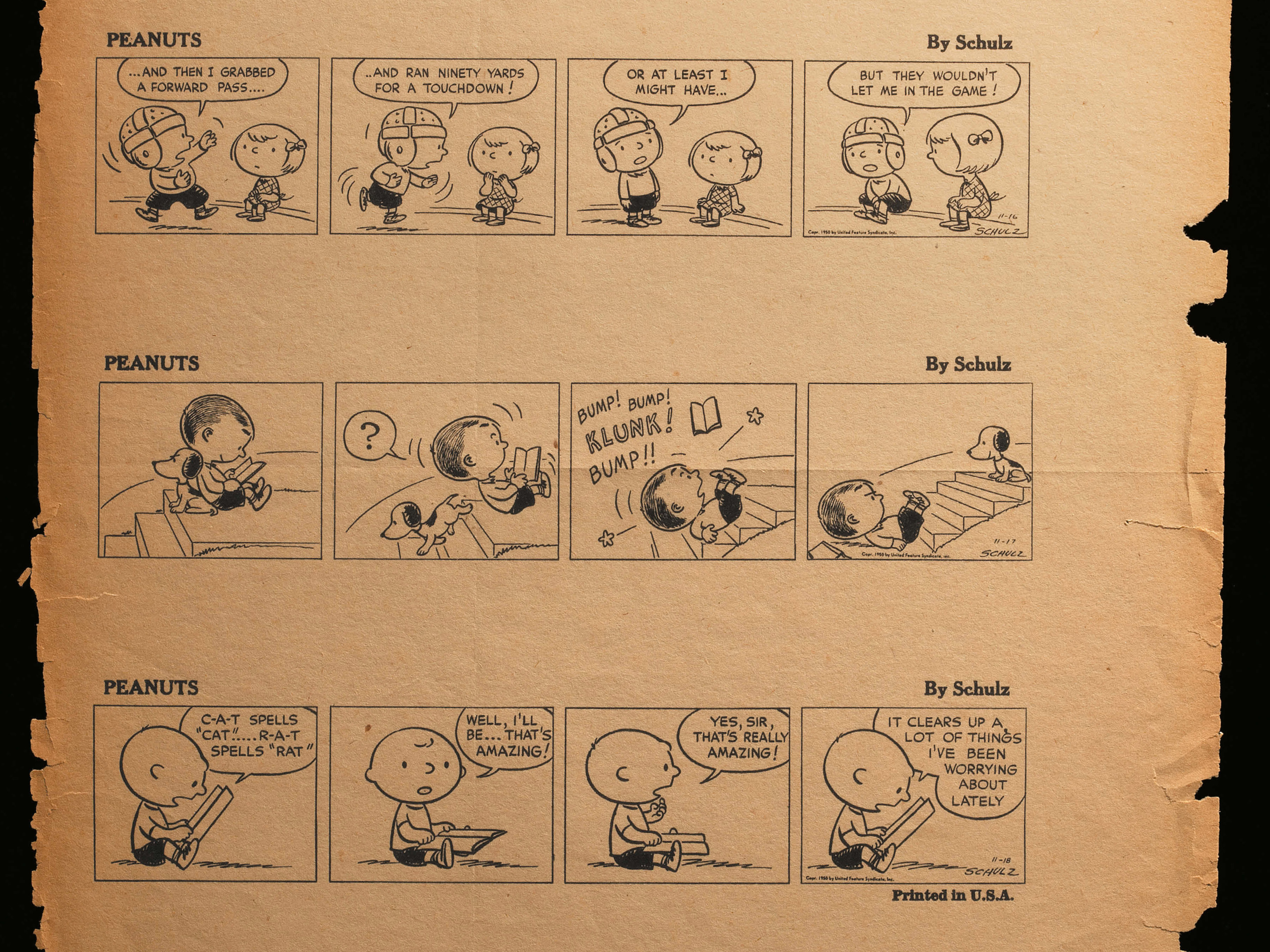 Read online Only What's Necessary: Charles M. Schulz and the Art of Peanuts comic -  Issue # TPB (Part 1) - 71