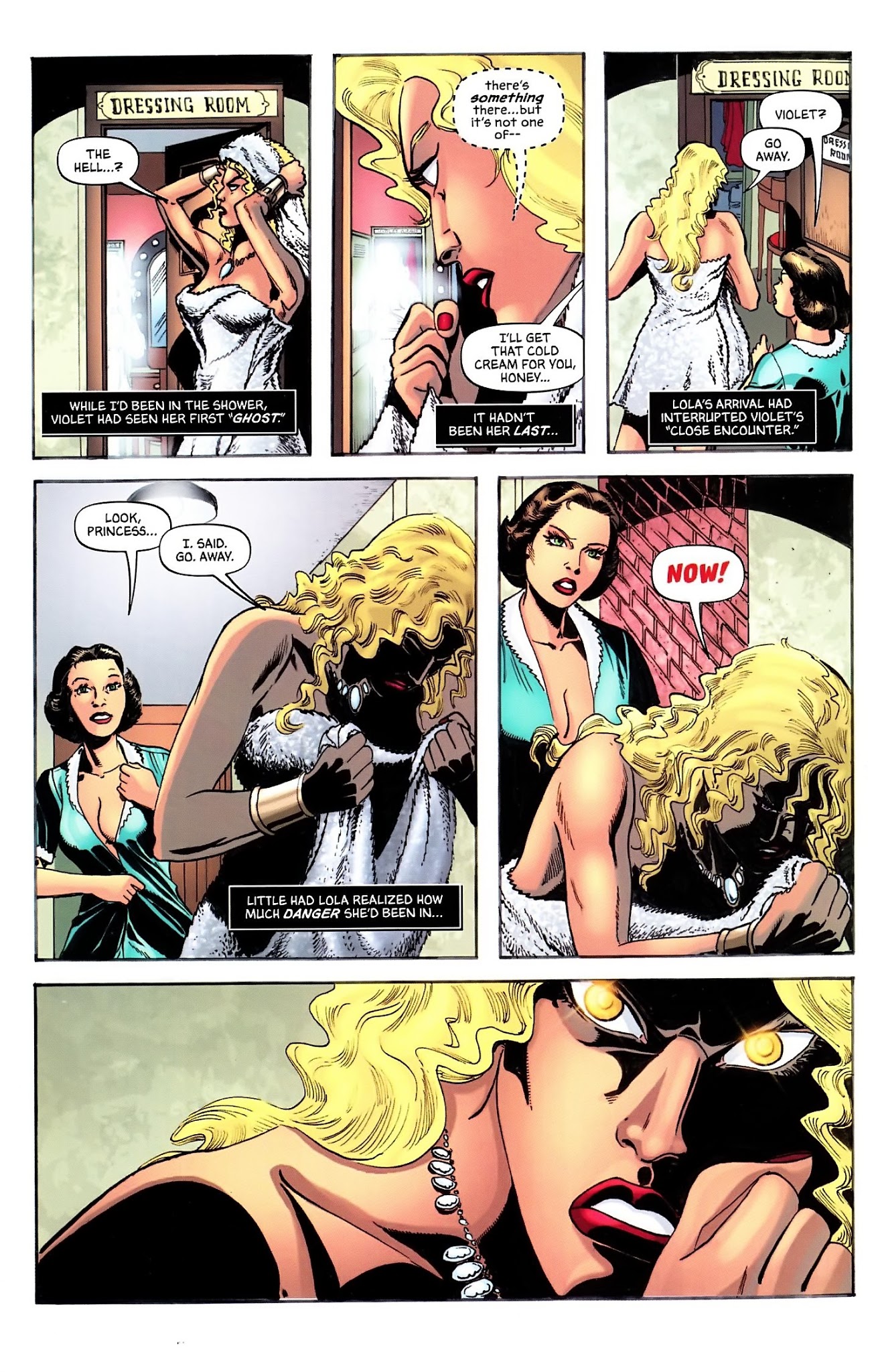 Read online Domino Lady's Threesome comic -  Issue # Full - 11