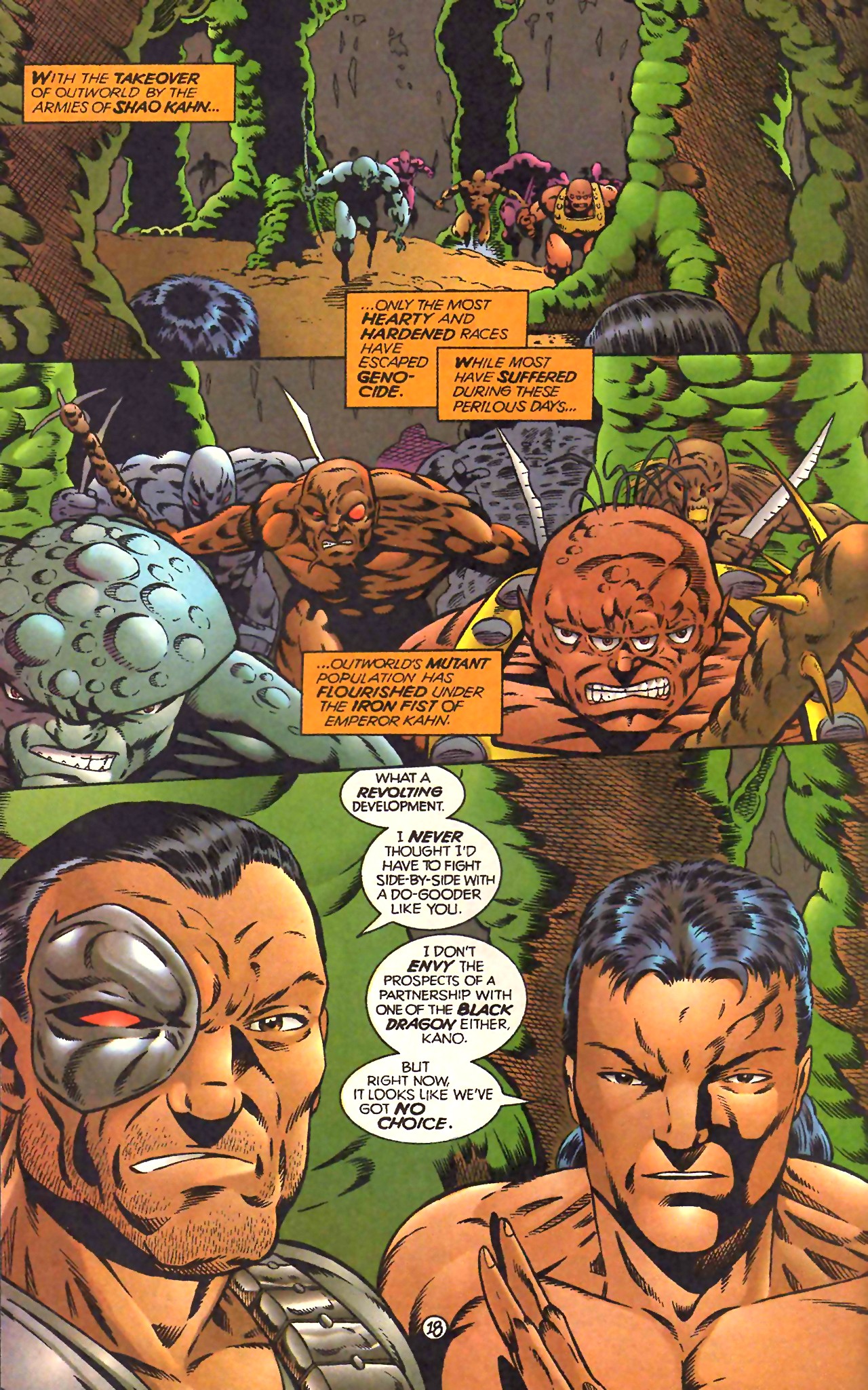 Read online Mortal Kombat (1994) comic -  Issue #5 - 19