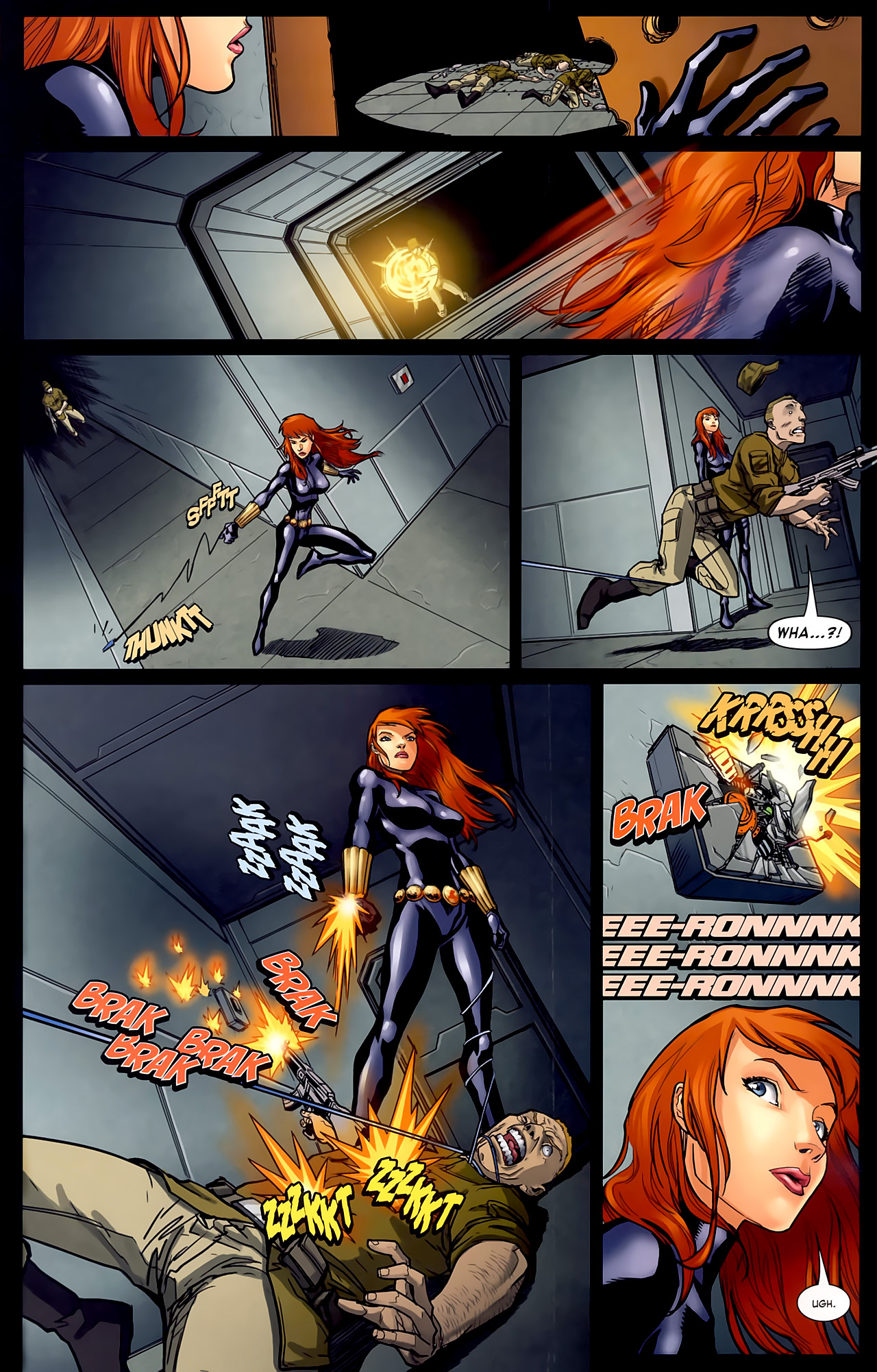 Read online Black Widow & The Marvel Girls comic -  Issue #1 - 8