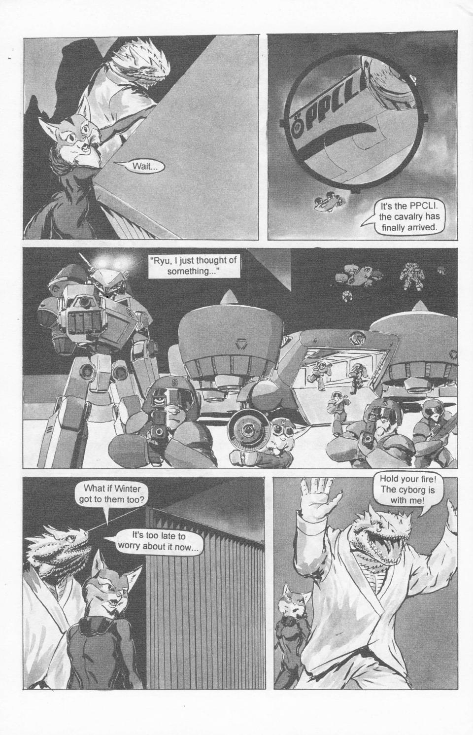 Read online Zaibatsu Tears comic -  Issue #2 - 30