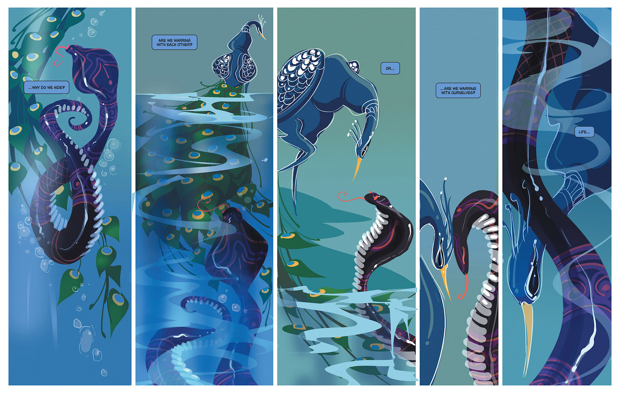 Read online Krishna: A Journey Within comic -  Issue # TPB (Part 2) - 79