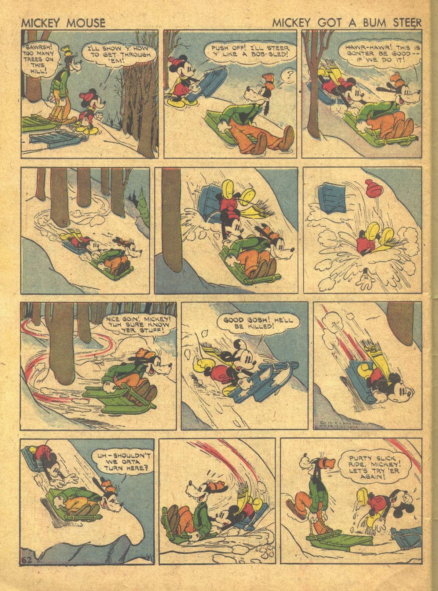 Read online Walt Disney's Comics and Stories comic -  Issue #13 - 64