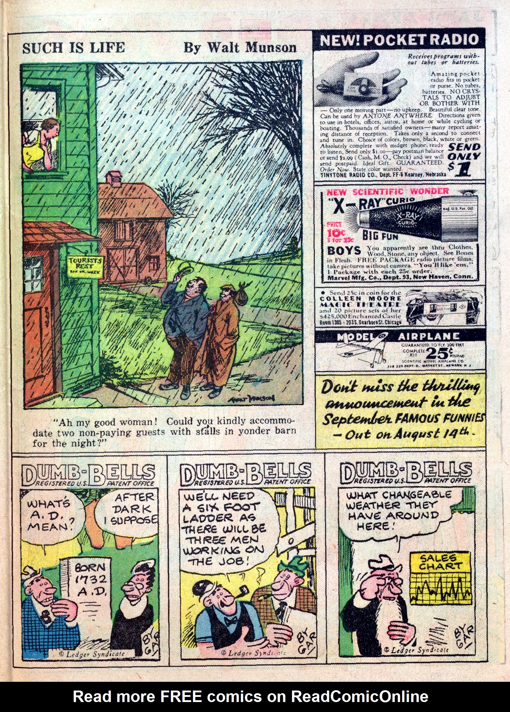 Read online Famous Funnies comic -  Issue #25 - 53