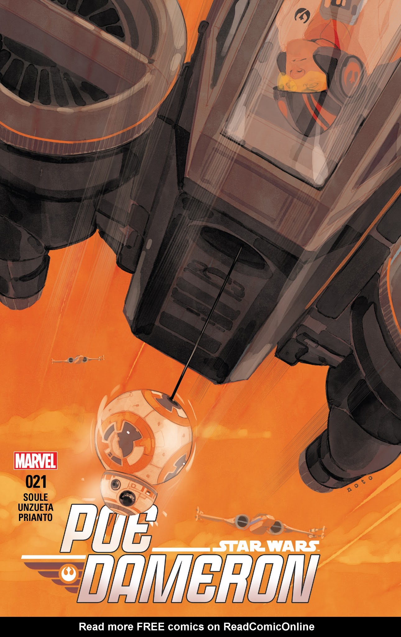 Read online Star Wars: Poe Dameron comic -  Issue #21 - 1