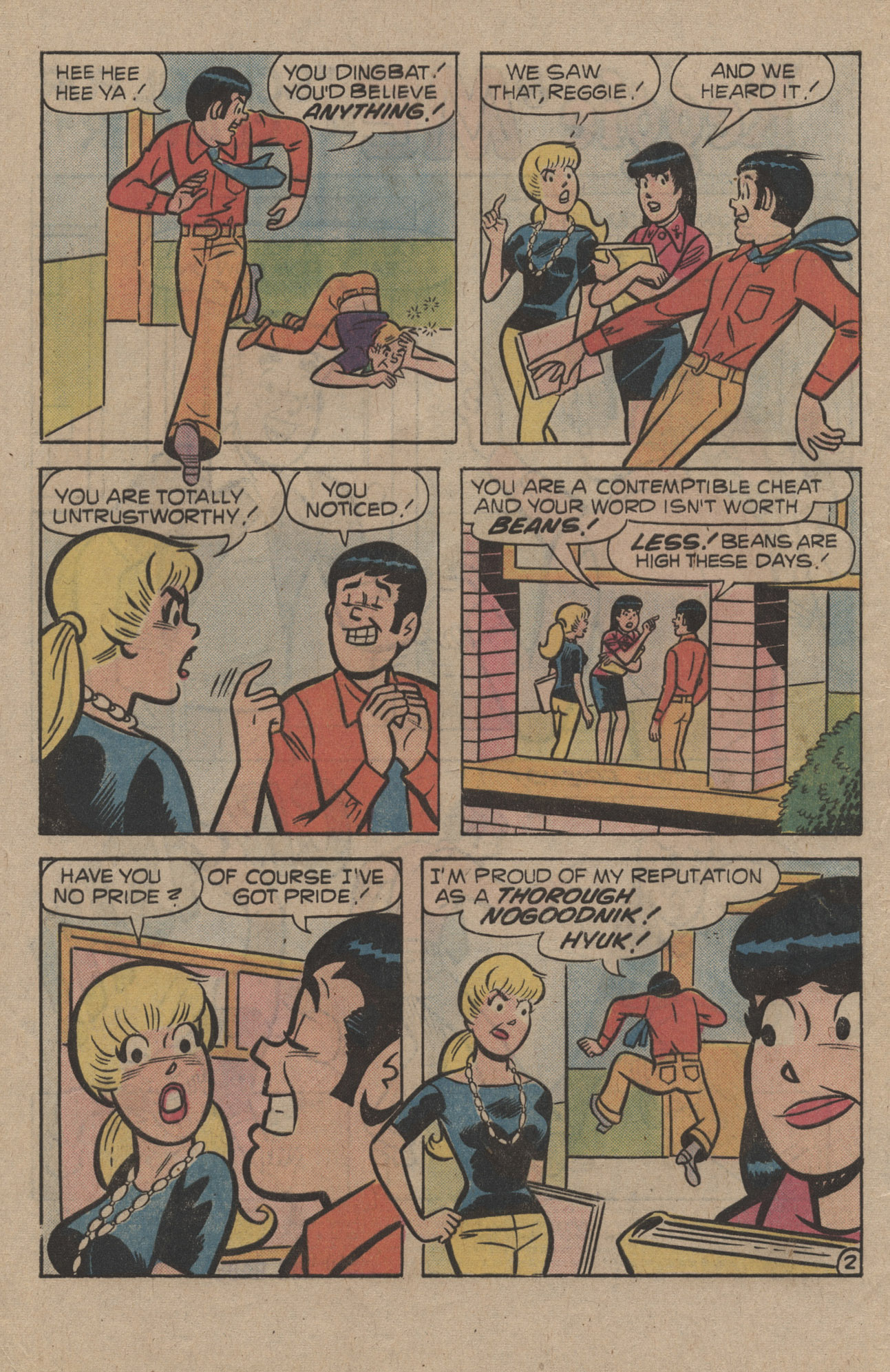 Read online Reggie and Me (1966) comic -  Issue #97 - 4