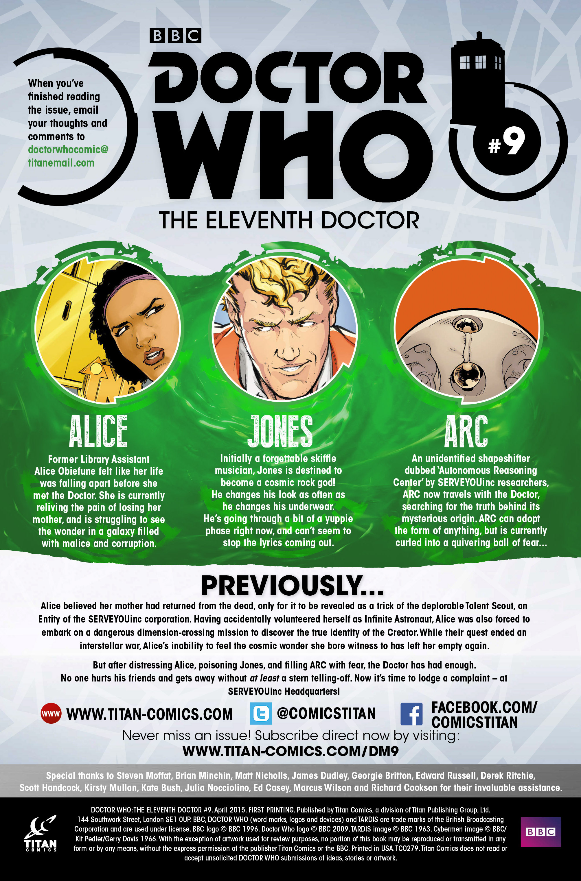 Read online Doctor Who: The Eleventh Doctor comic -  Issue #9 - 3