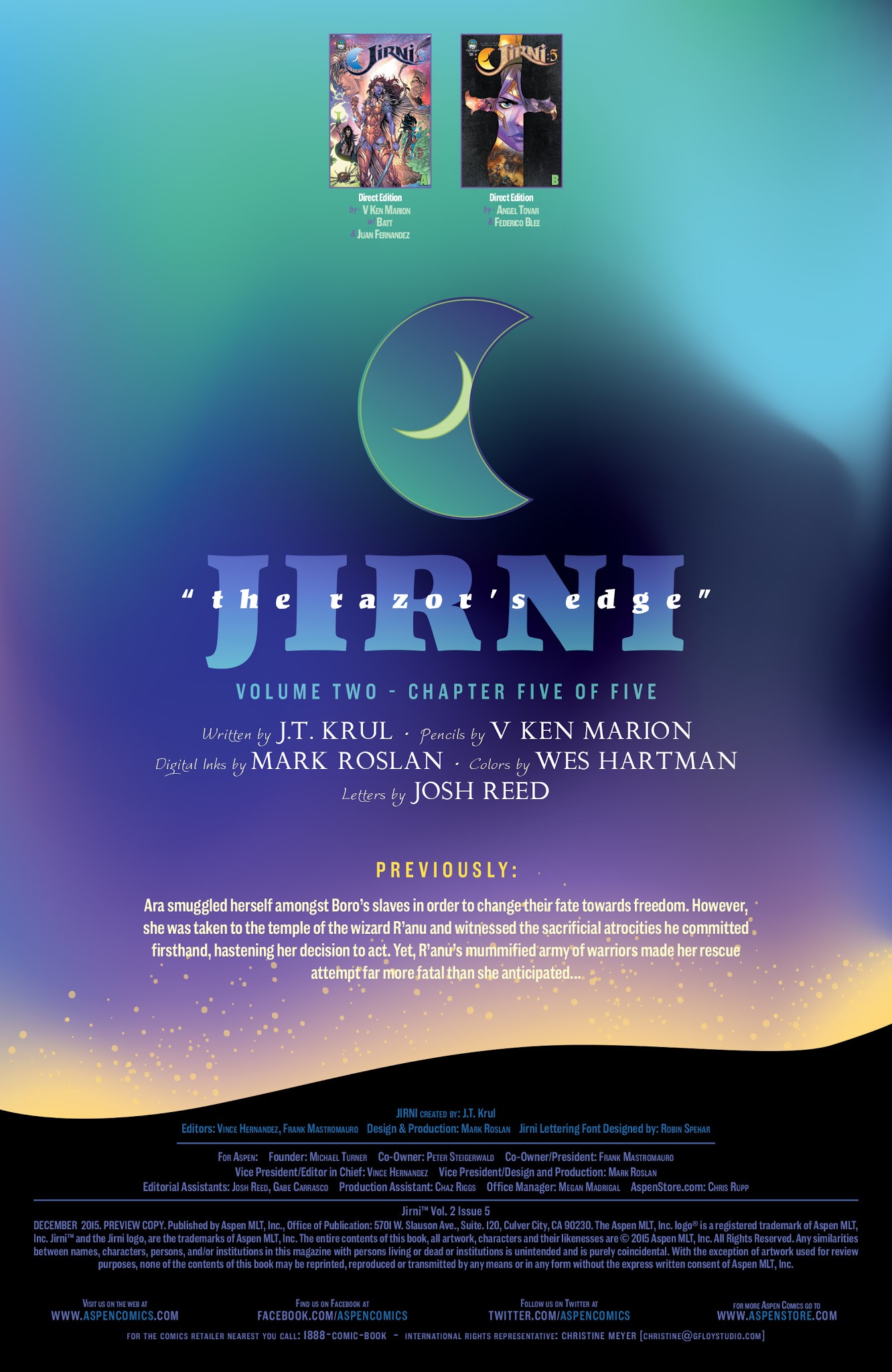 Read online Jirni (2015) comic -  Issue #5 - 3