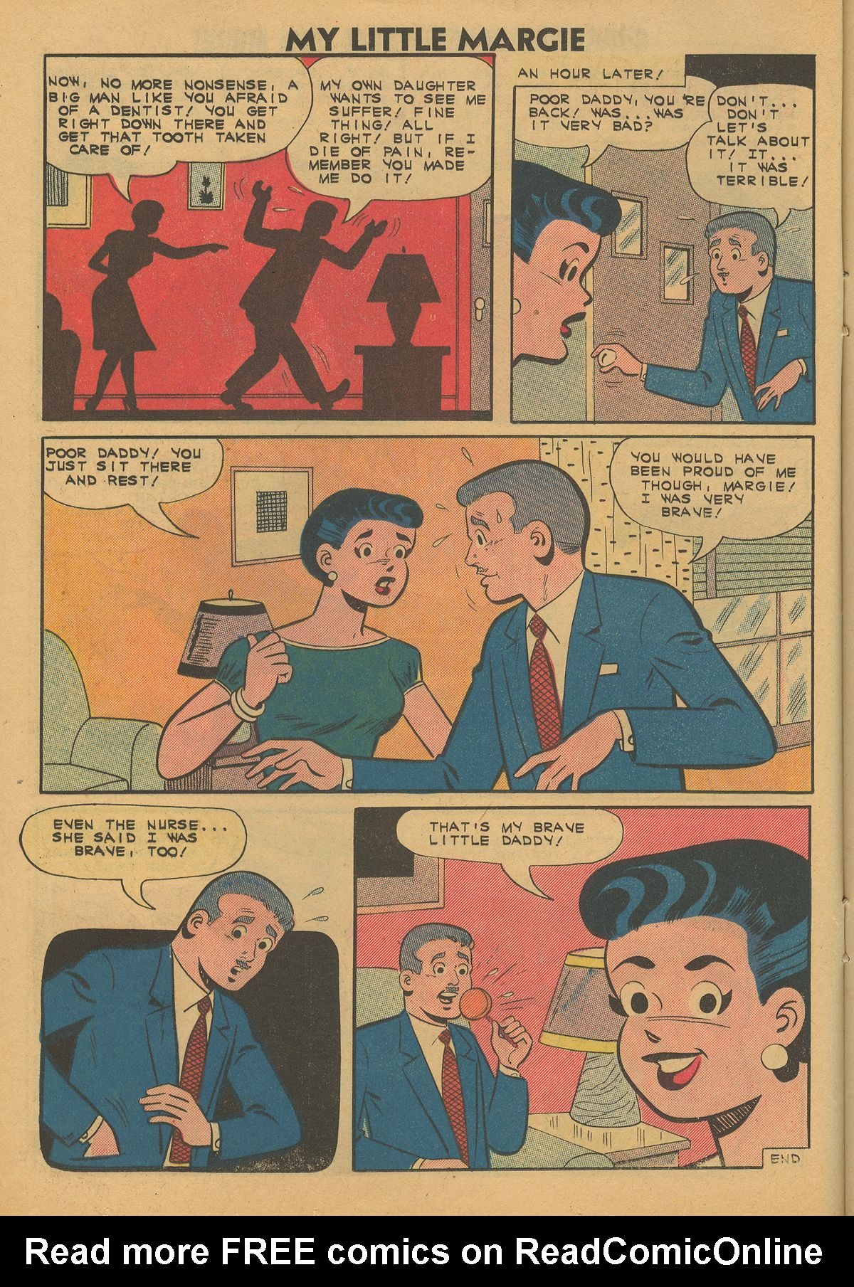 Read online My Little Margie (1954) comic -  Issue #40 - 12