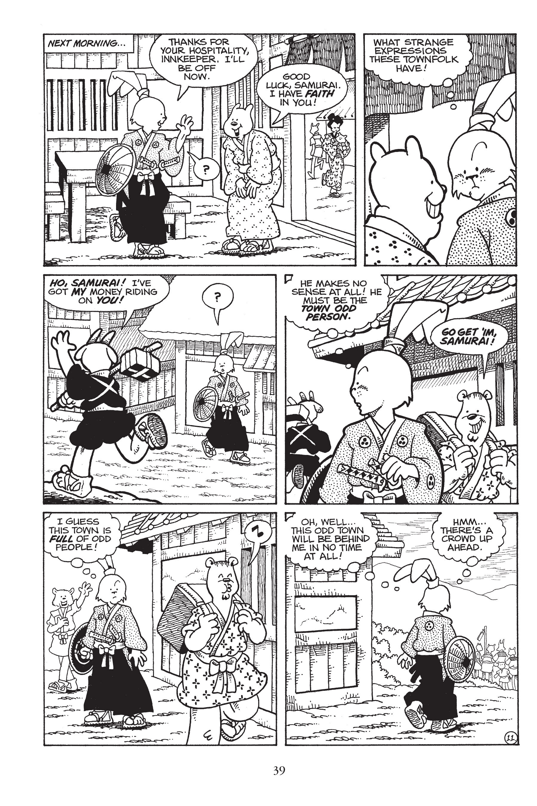 Read online Usagi Yojimbo (1987) comic -  Issue # _TPB 6 - 41