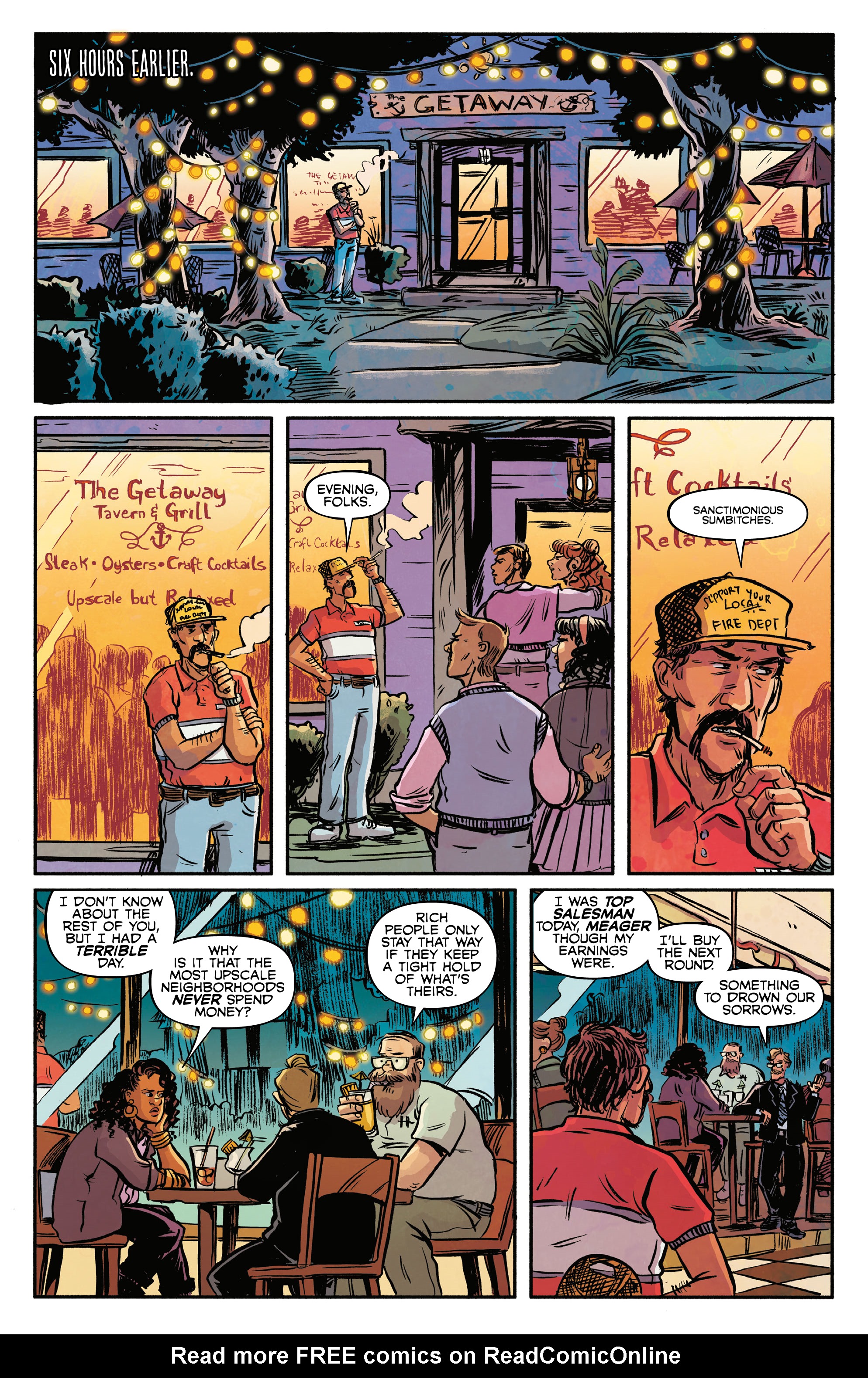 Read online Door to Door, Night by Night comic -  Issue #4 - 4