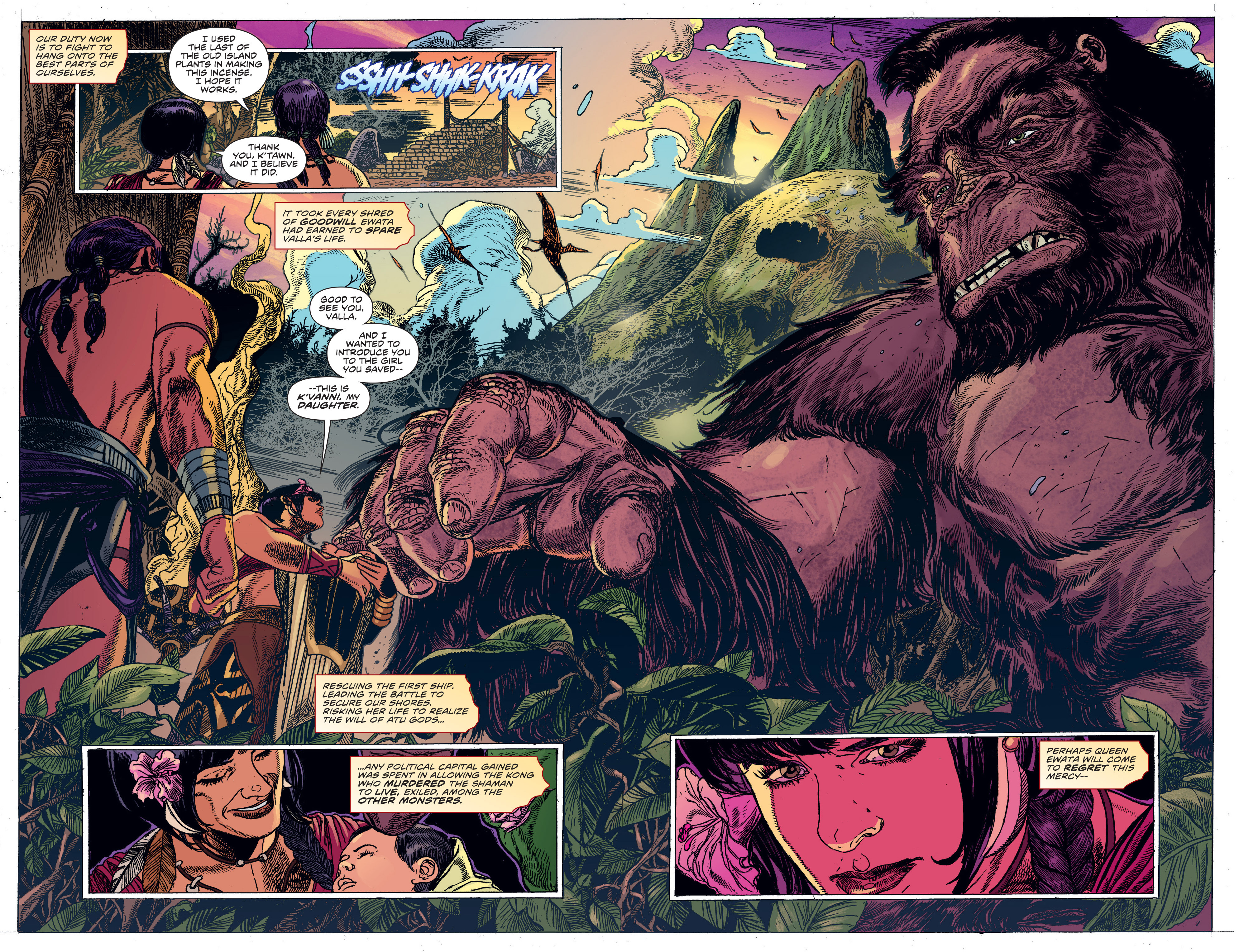 Read online Kong Of Skull Island comic -  Issue #6 - 21