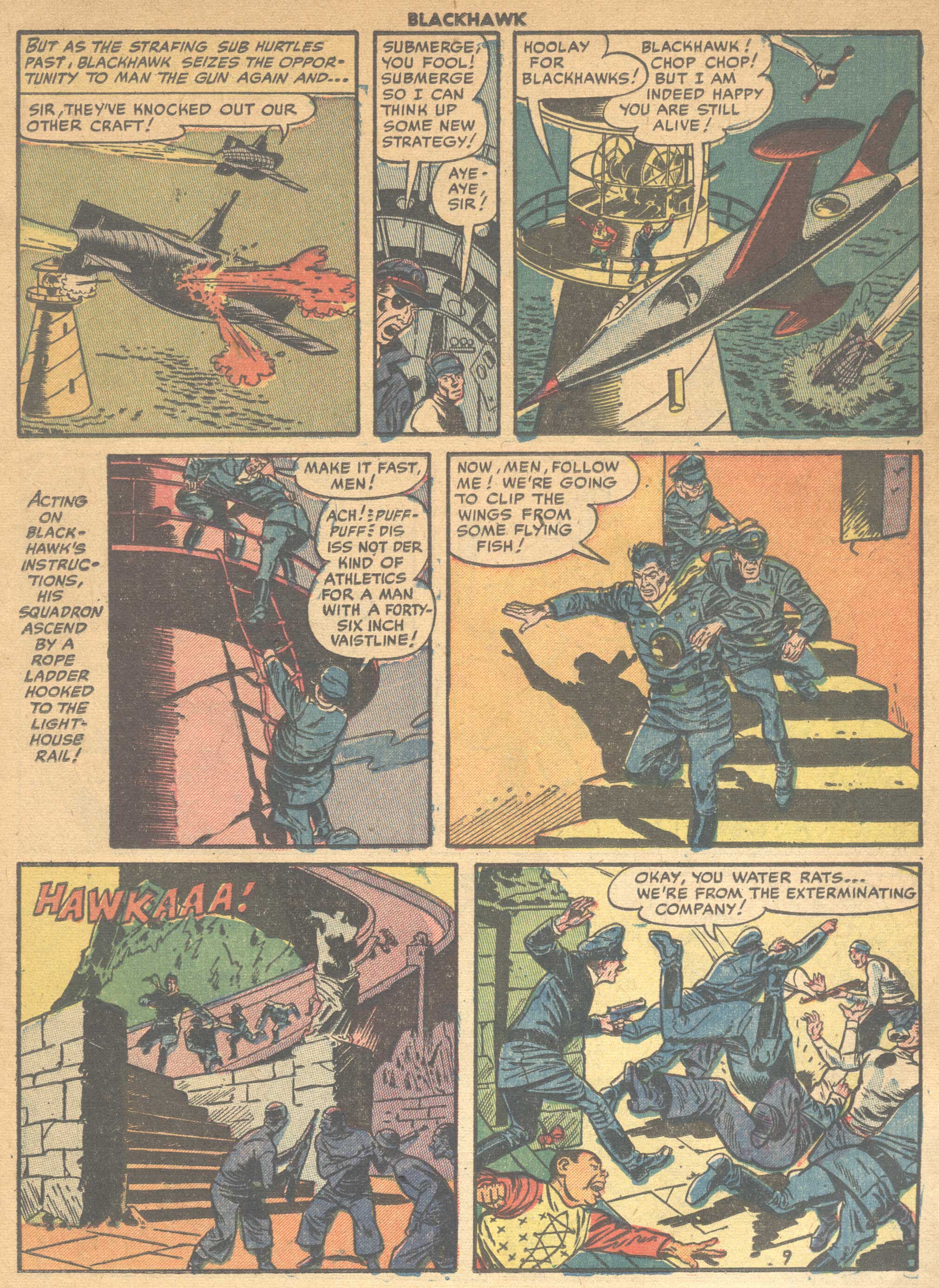 Read online Blackhawk (1957) comic -  Issue #64 - 11