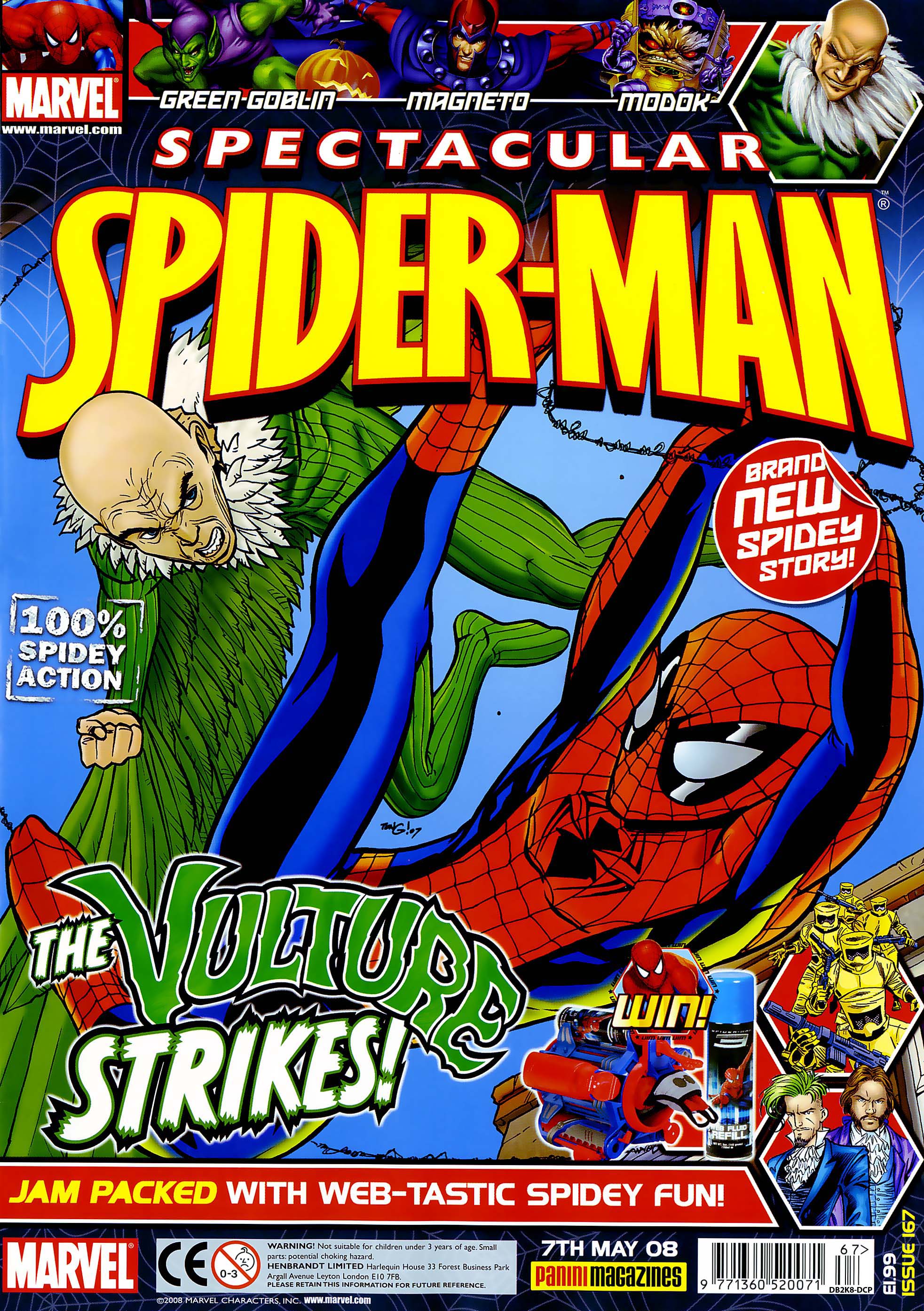 Read online Spectacular Spider-Man Adventures comic -  Issue #167 - 1
