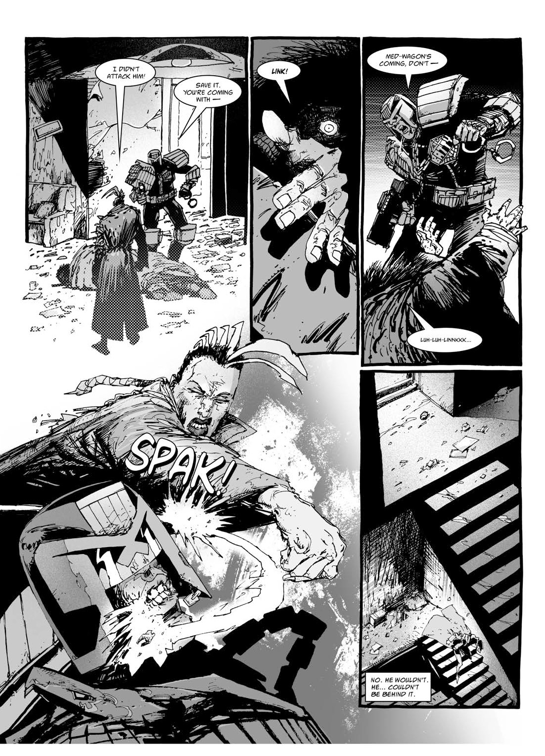 Read online Mega-City Undercover comic -  Issue # TPB 1 - 91