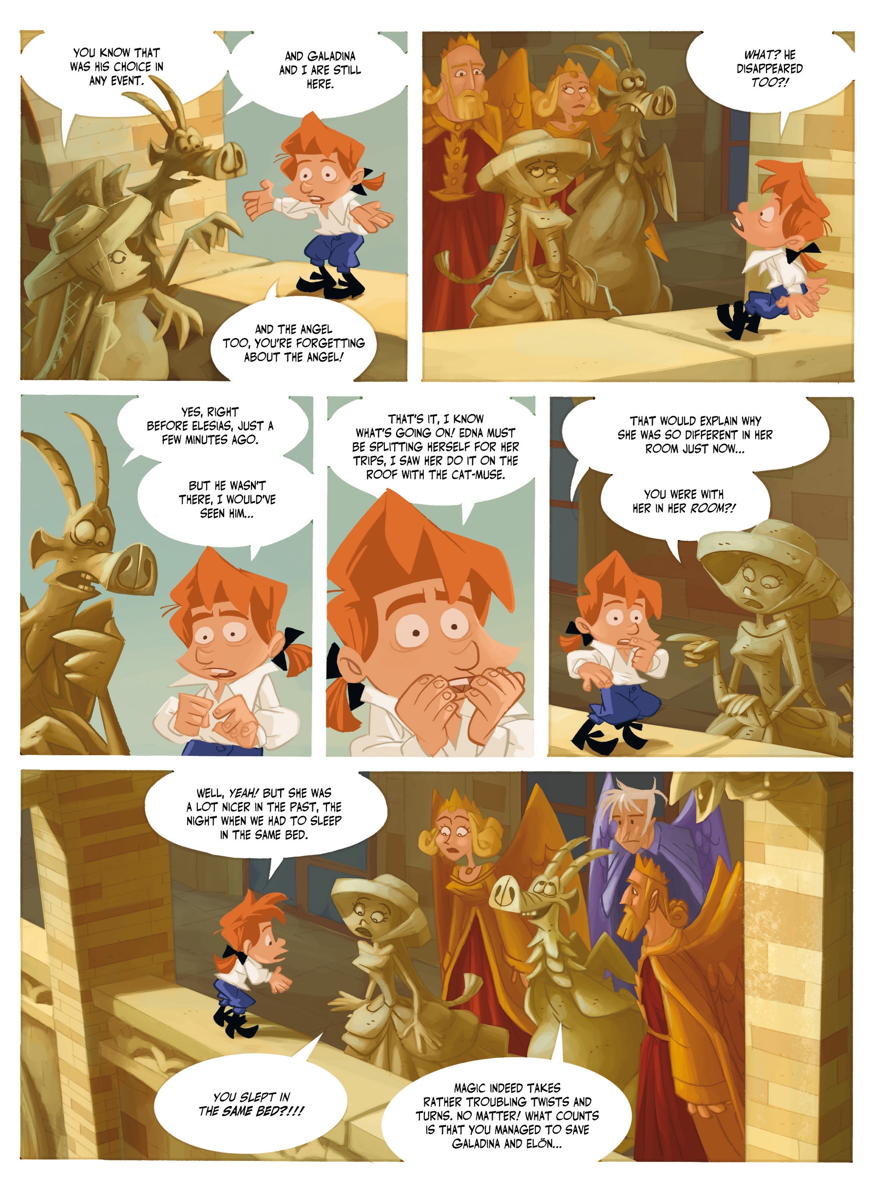 Read online Gregory and the Gargoyles comic -  Issue #3 - 56