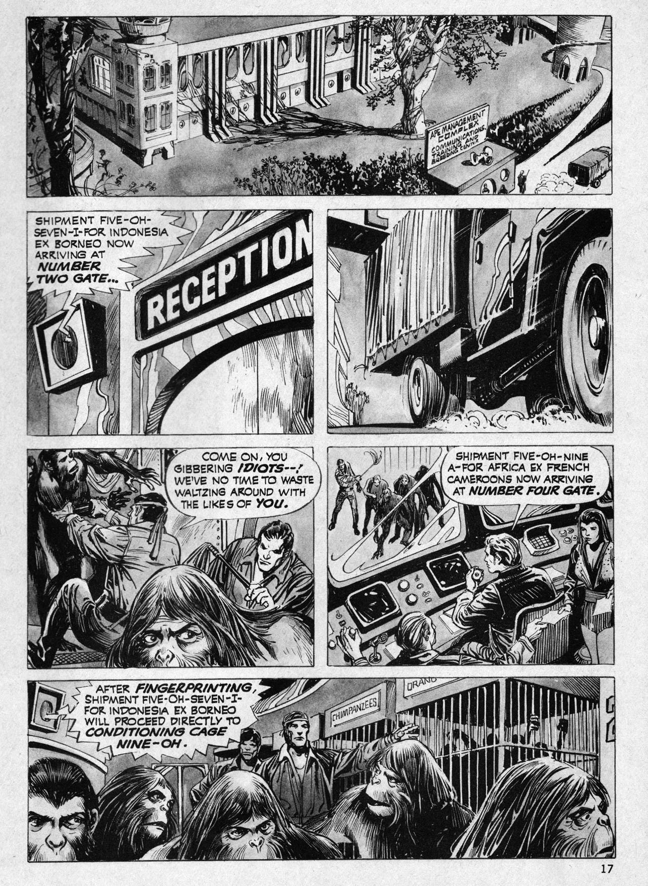 Read online Planet of the Apes comic -  Issue #18 - 17
