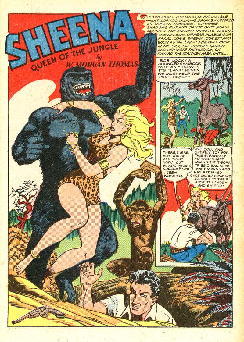 Read online Sheena, Queen of the Jungle (1942) comic -  Issue #4 - 3