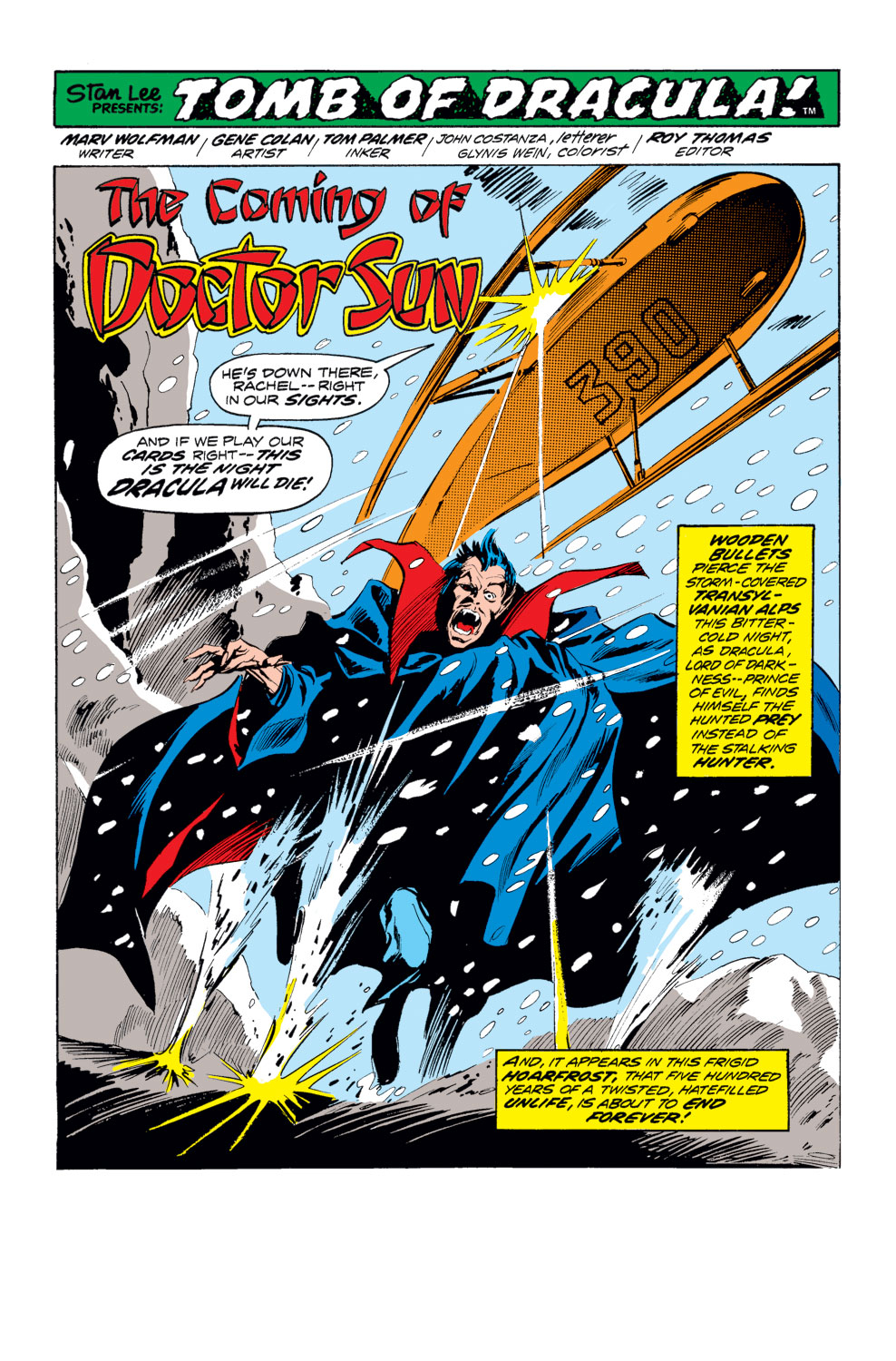 Read online Tomb of Dracula (1972) comic -  Issue #20 - 2