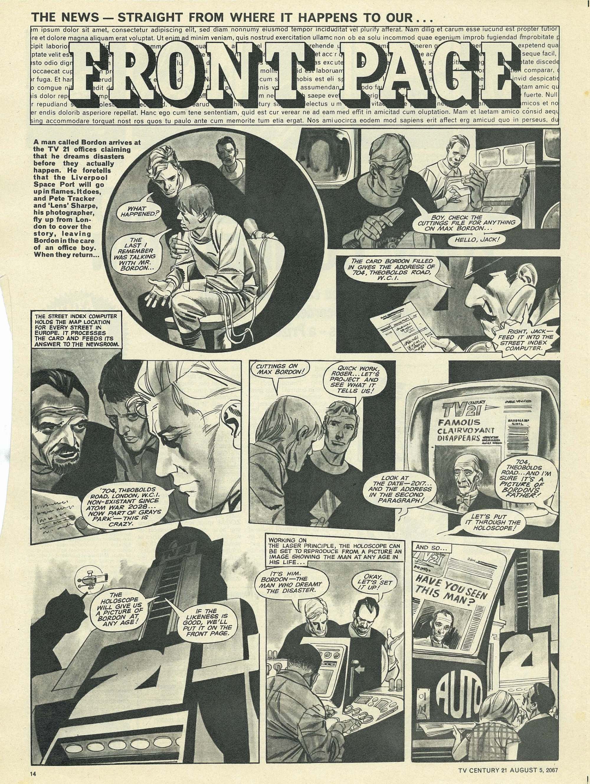 Read online TV Century 21 (TV 21) comic -  Issue #133 - 13