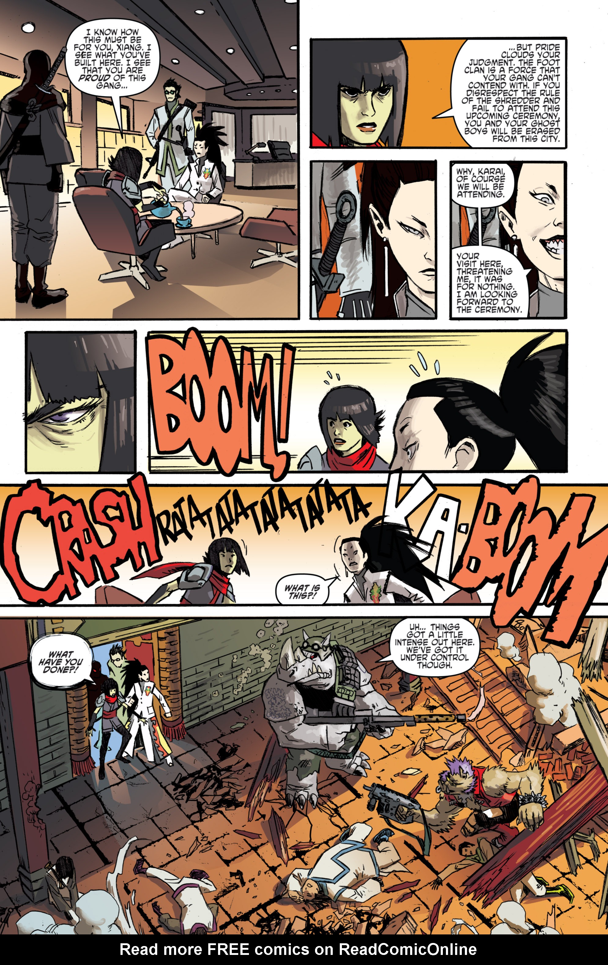 Read online Teenage Mutant Ninja Turtles Villains Microseries comic -  Issue #7 - 10