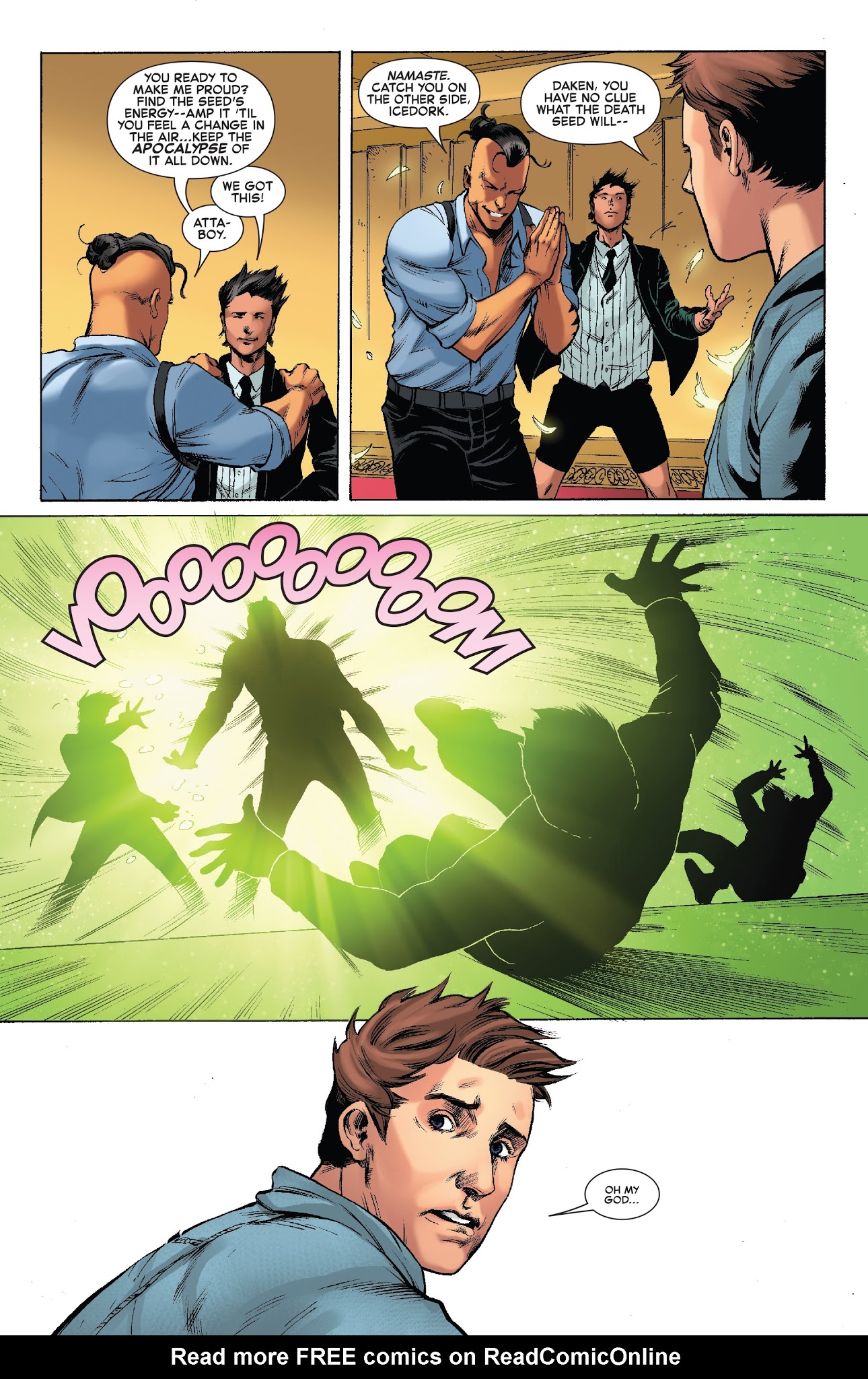 Read online Iceman (2017) comic -  Issue #9 - 15