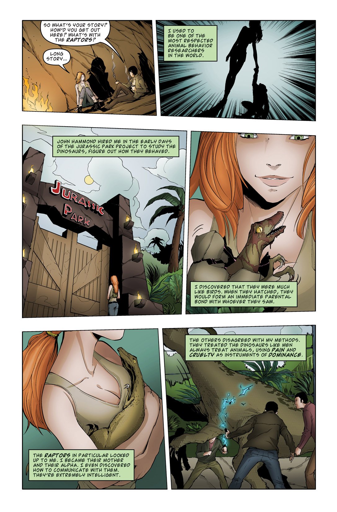 Read online Jurassic Park: Dangerous Games comic -  Issue #2 - 7