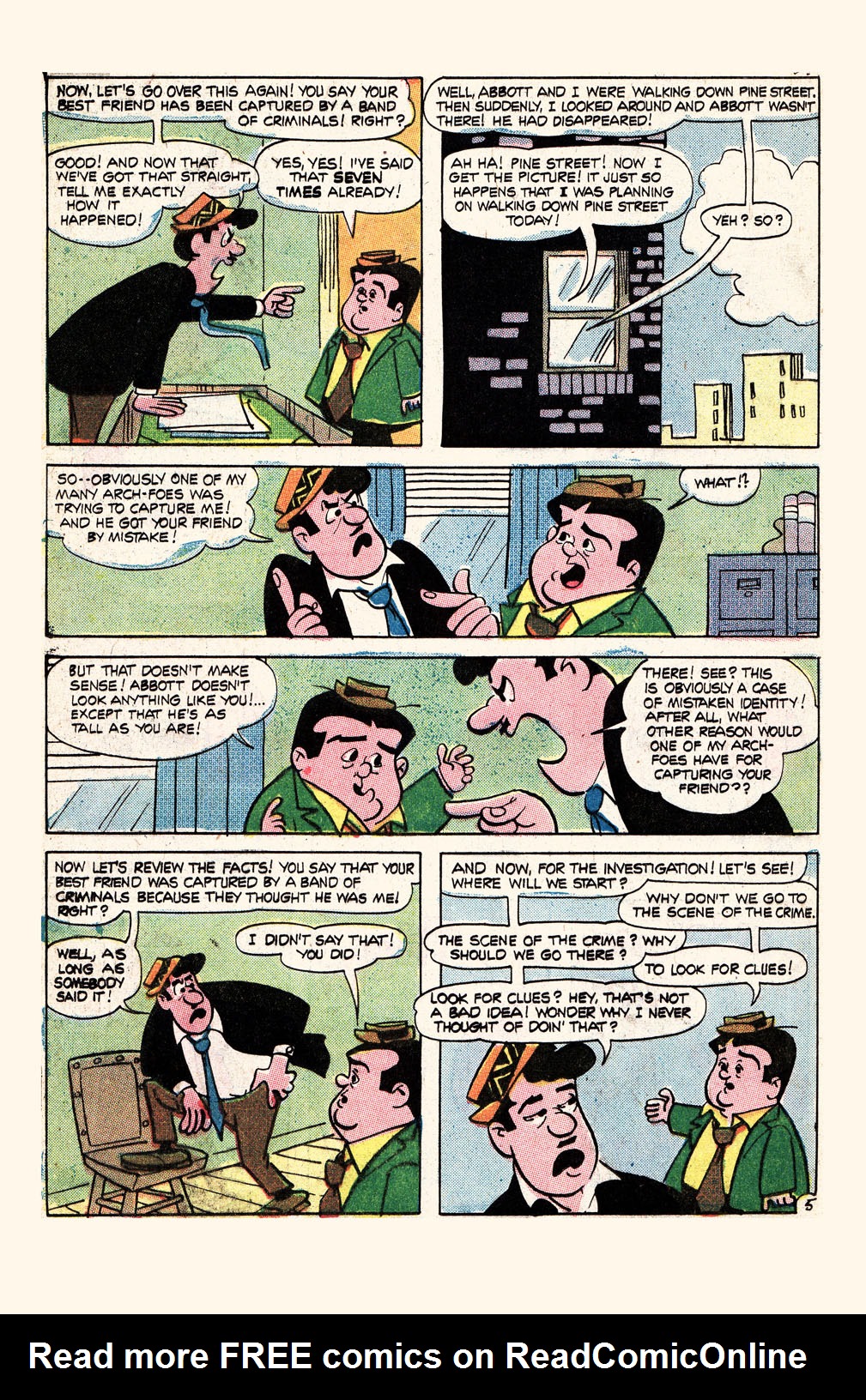 Read online Abbott & Costello comic -  Issue #2 - 16
