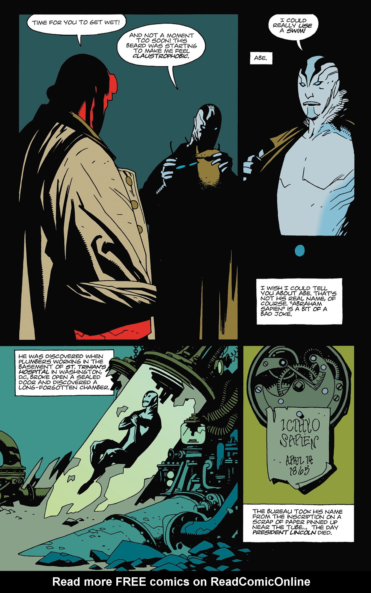 Read online Hellboy: Seed of Destruction comic -  Issue # _TPB - 45