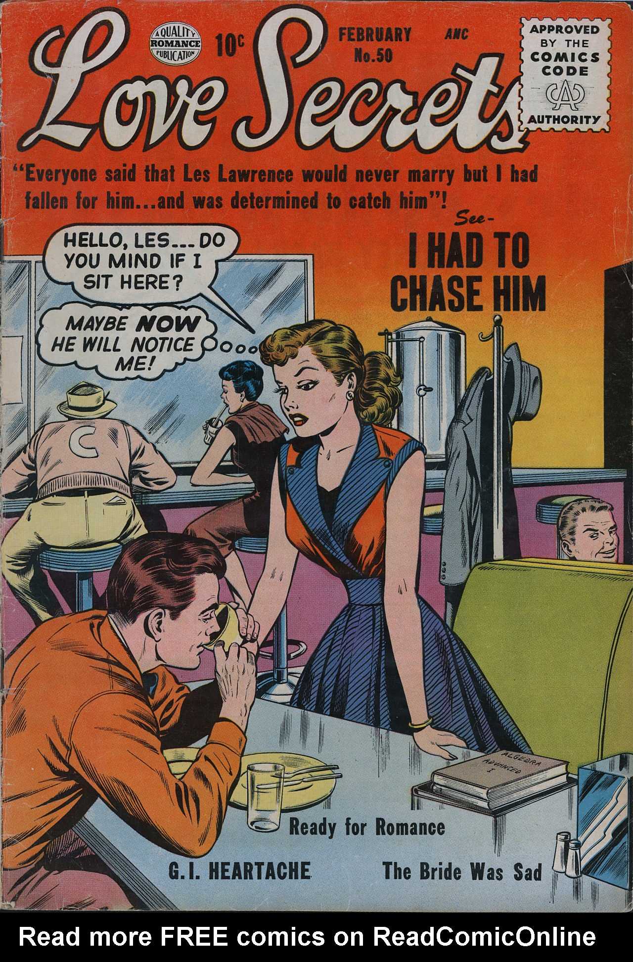 Read online Love Secrets (1953) comic -  Issue #50 - 1