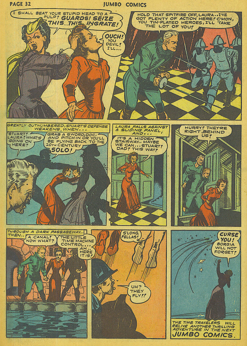 Read online Jumbo Comics comic -  Issue #49 - 34