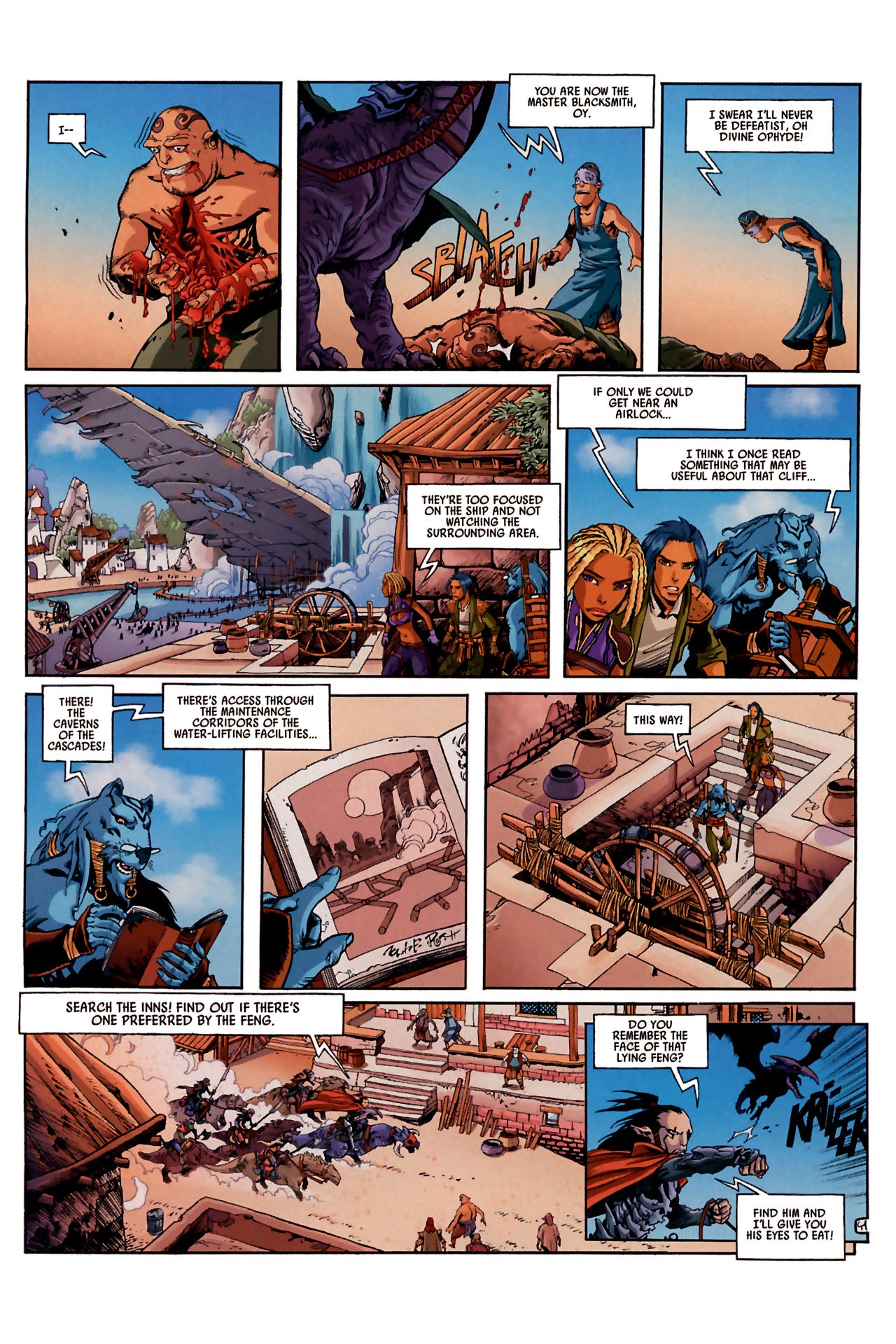 Read online Ythaq: The Forsaken World comic -  Issue #1 - 46