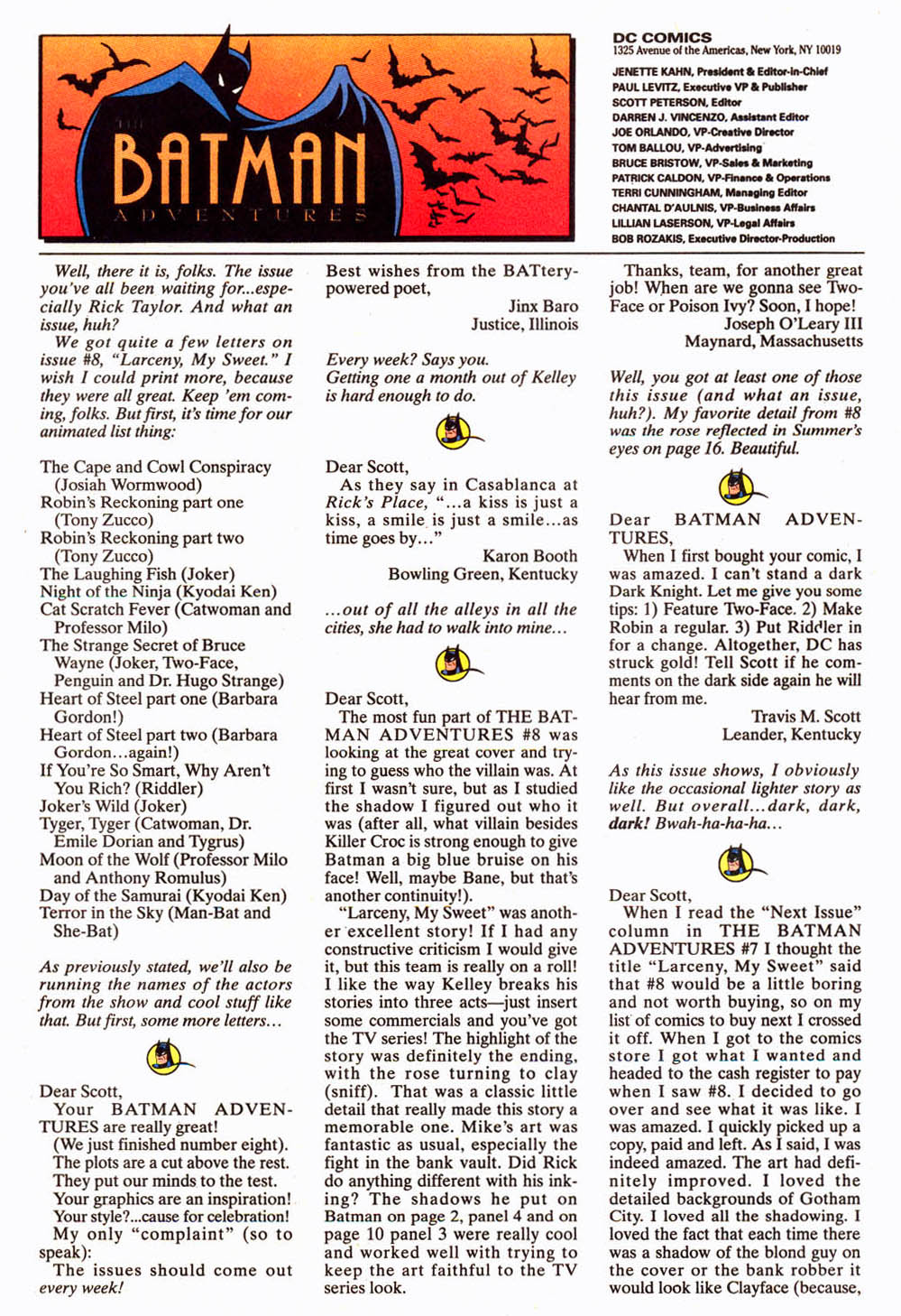 Read online The Batman Adventures comic -  Issue #12 - 24