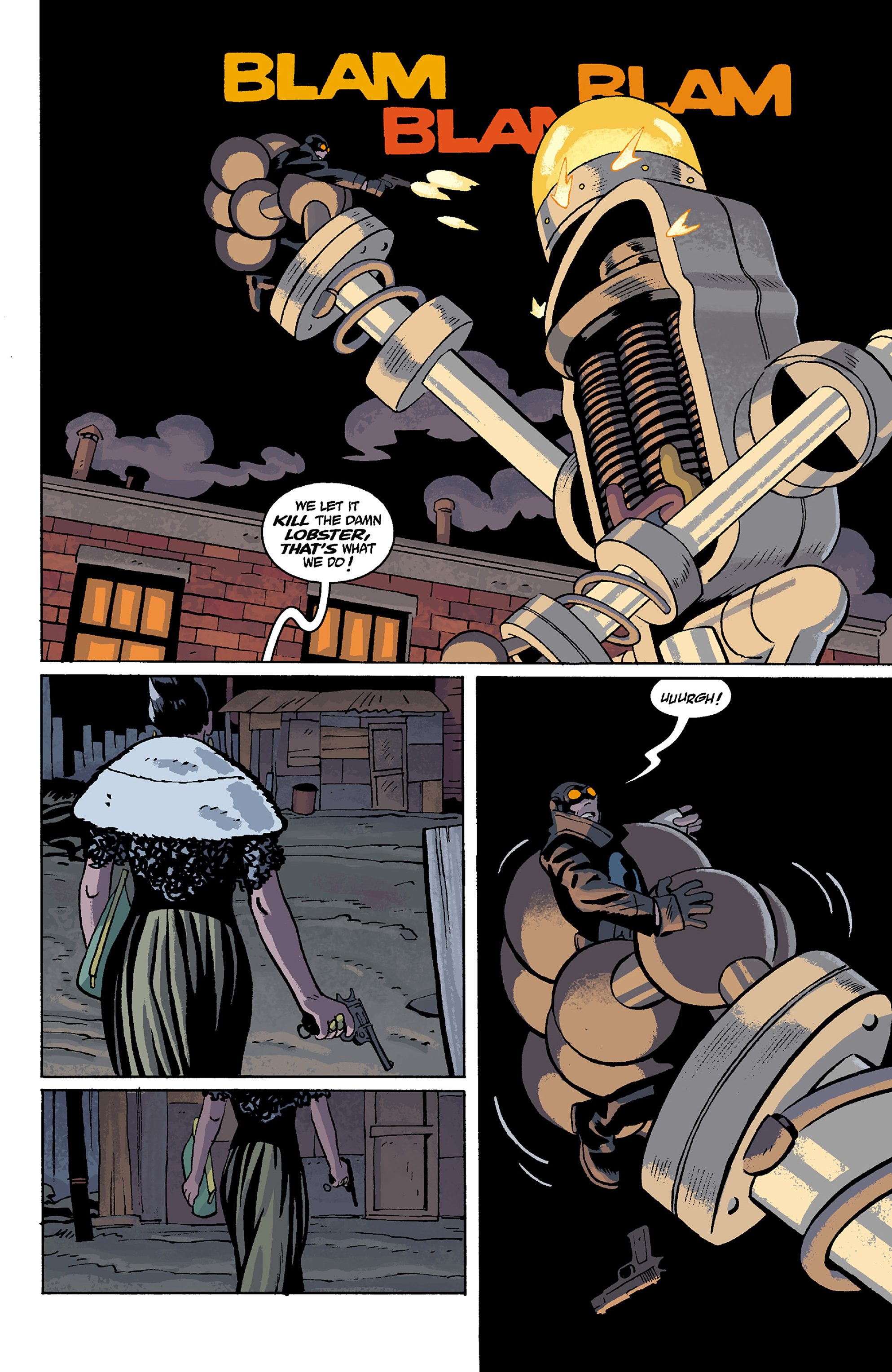 Read online Lobster Johnson: Metal Monsters of Midtown comic -  Issue #1 - 23