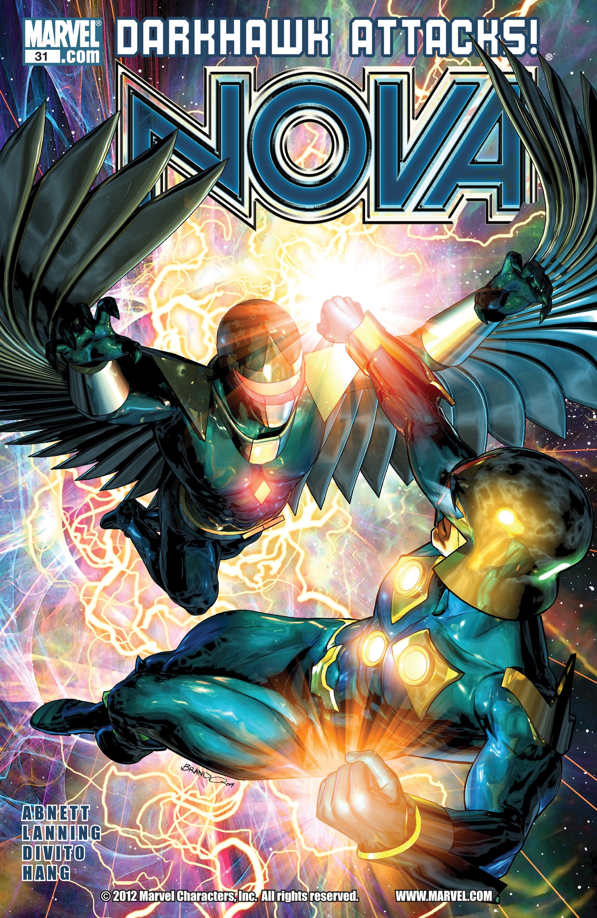 Read online Nova (2007) comic -  Issue #31 - 1