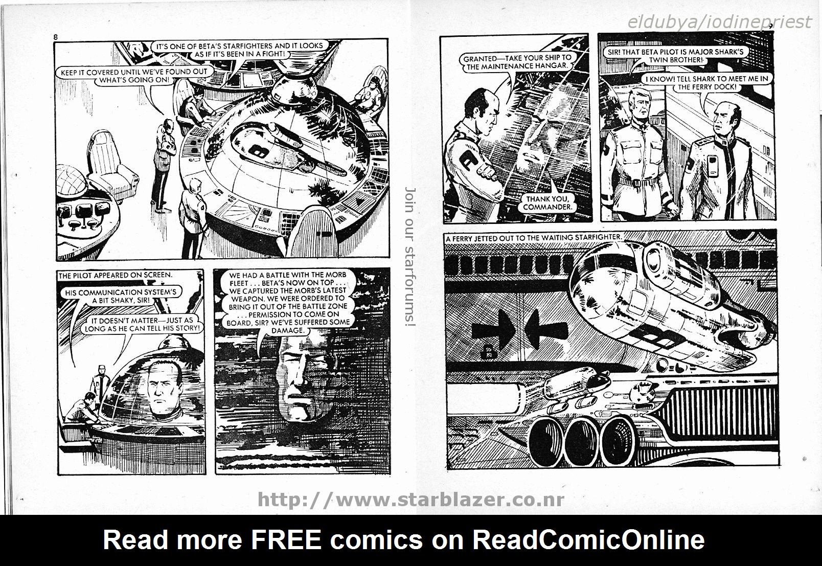 Read online Starblazer comic -  Issue #108 - 6