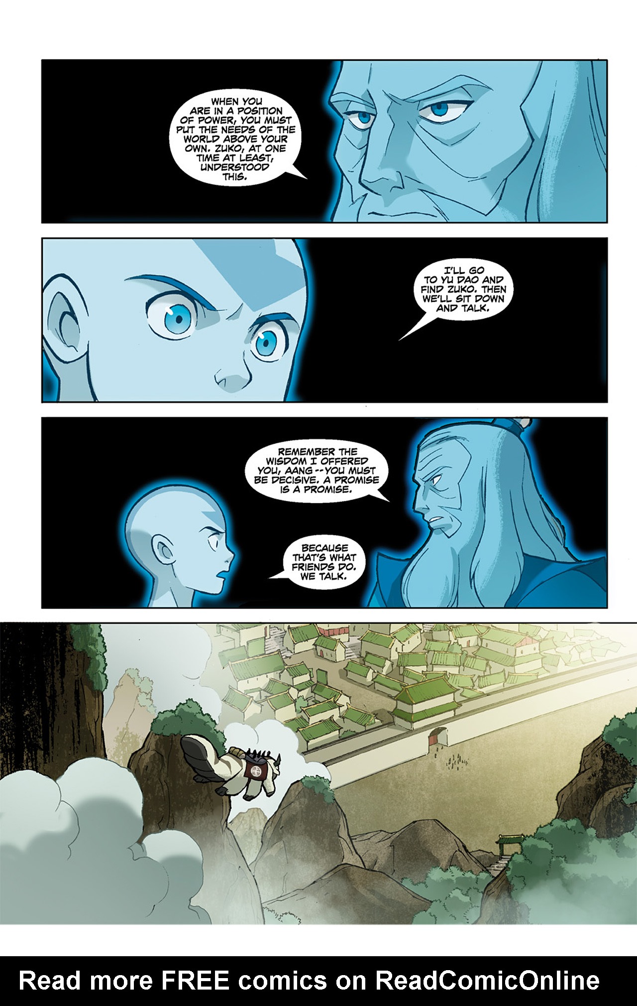Read online Nickelodeon Avatar: The Last Airbender - The Promise comic -  Issue # Part 1 - 40