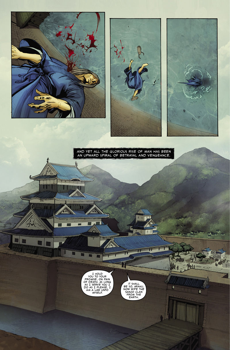 Read online Samurai's Blood comic -  Issue #1 - 9