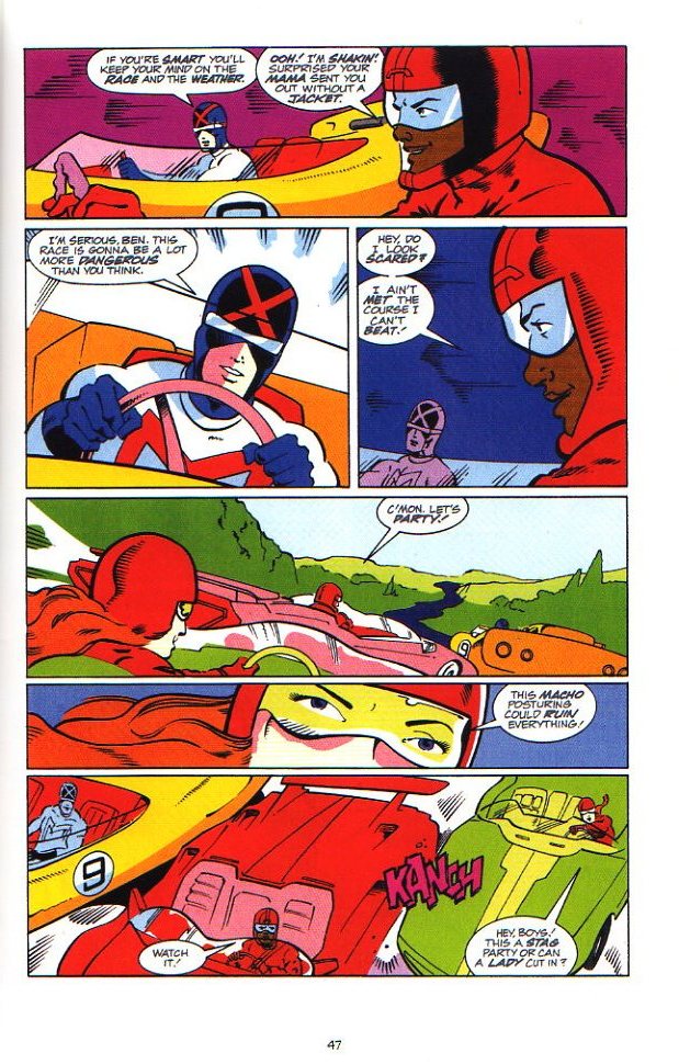 Read online Racer X (1988) comic -  Issue #7 - 17