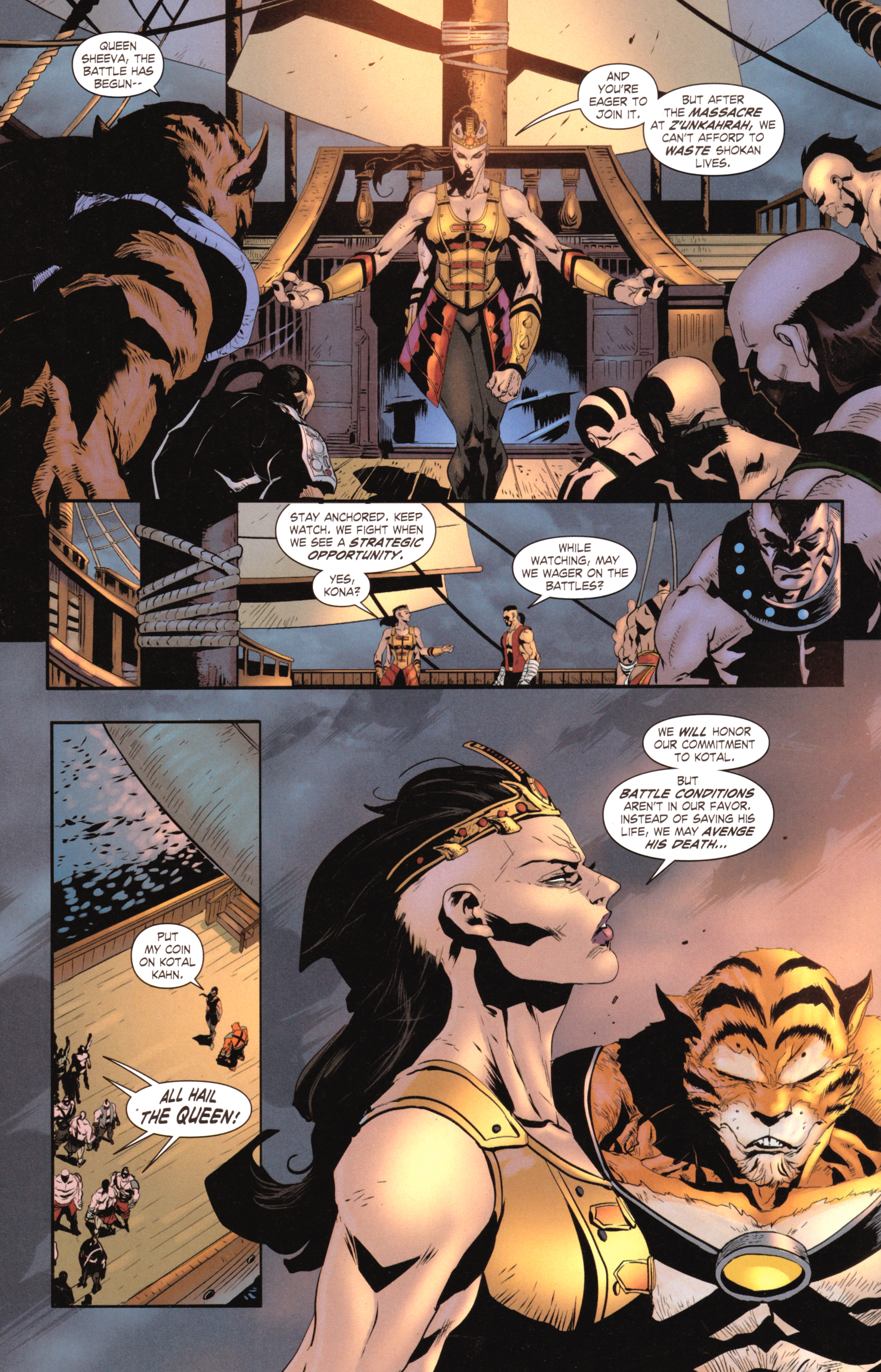 Read online Mortal Kombat X [II] comic -  Issue #9 - 24
