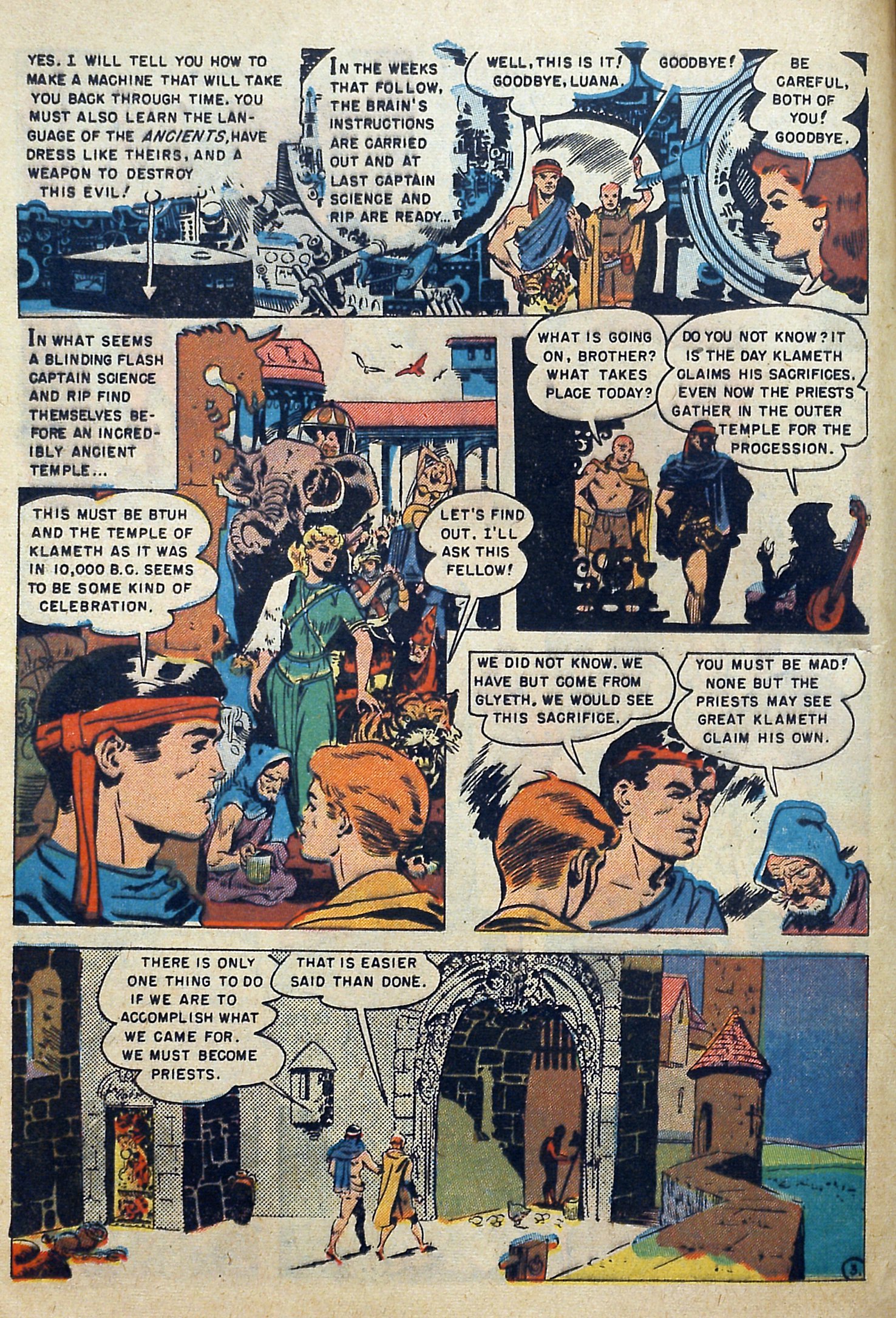 Read online Captain Science comic -  Issue #4 - 12