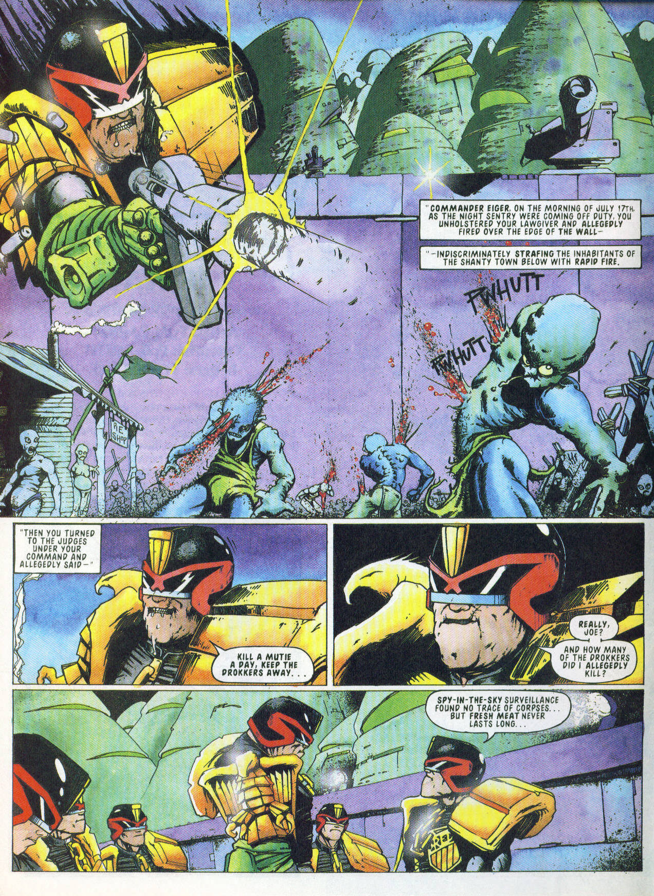 Read online Judge Dredd Megazine (vol. 3) comic -  Issue #2 - 32
