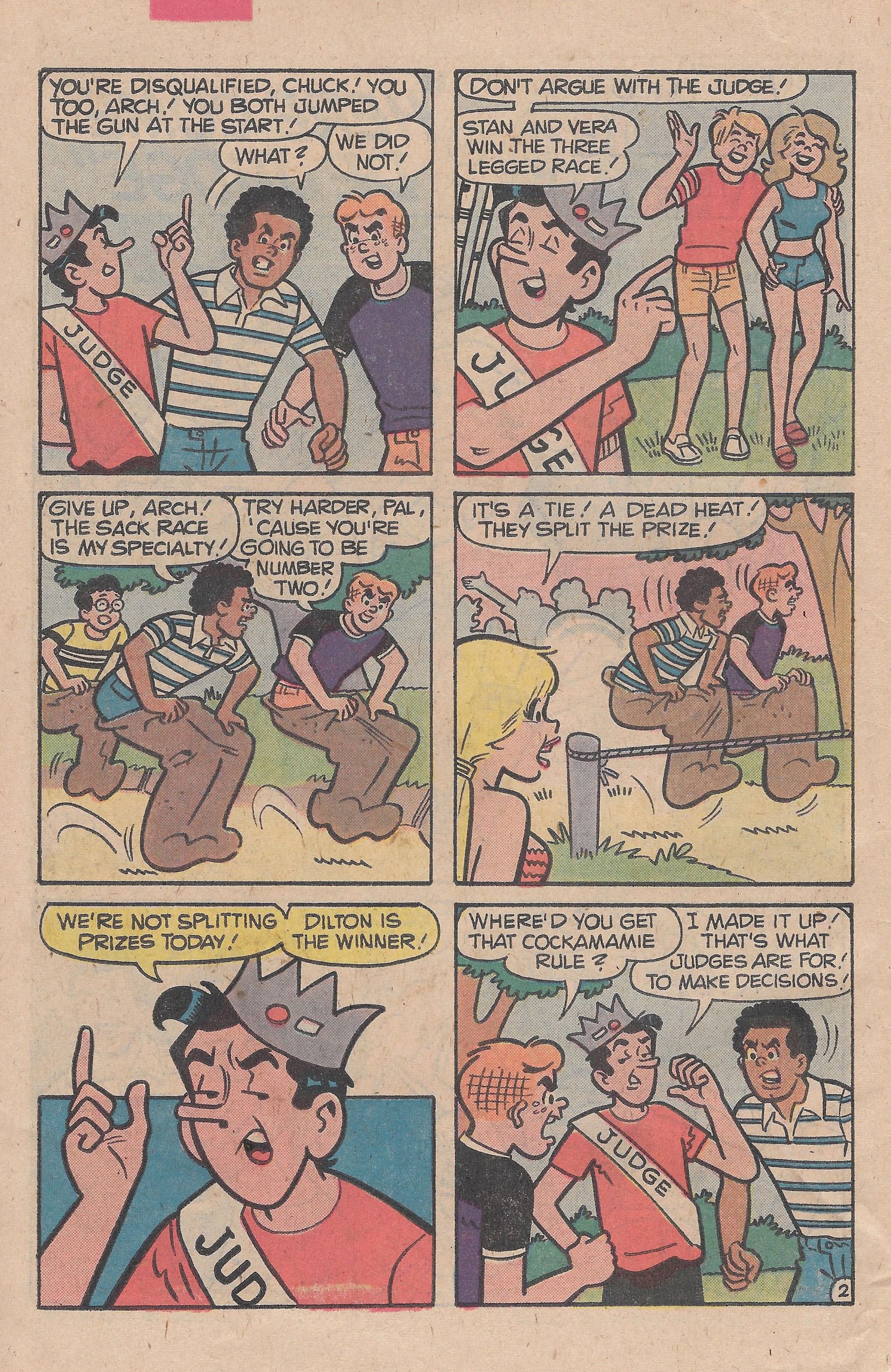 Read online Archie at Riverdale High (1972) comic -  Issue #67 - 30