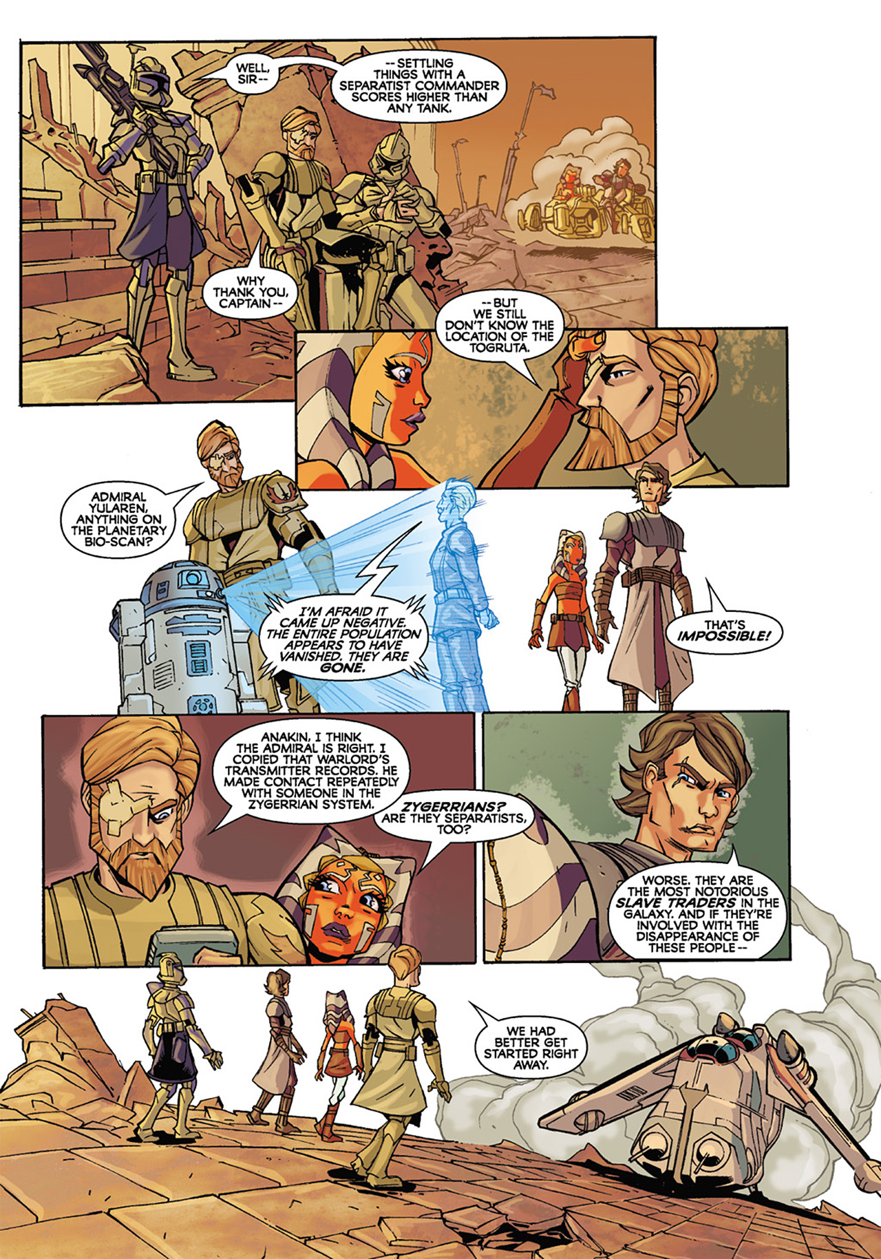 Read online Star Wars: The Clone Wars comic -  Issue #1 - 24