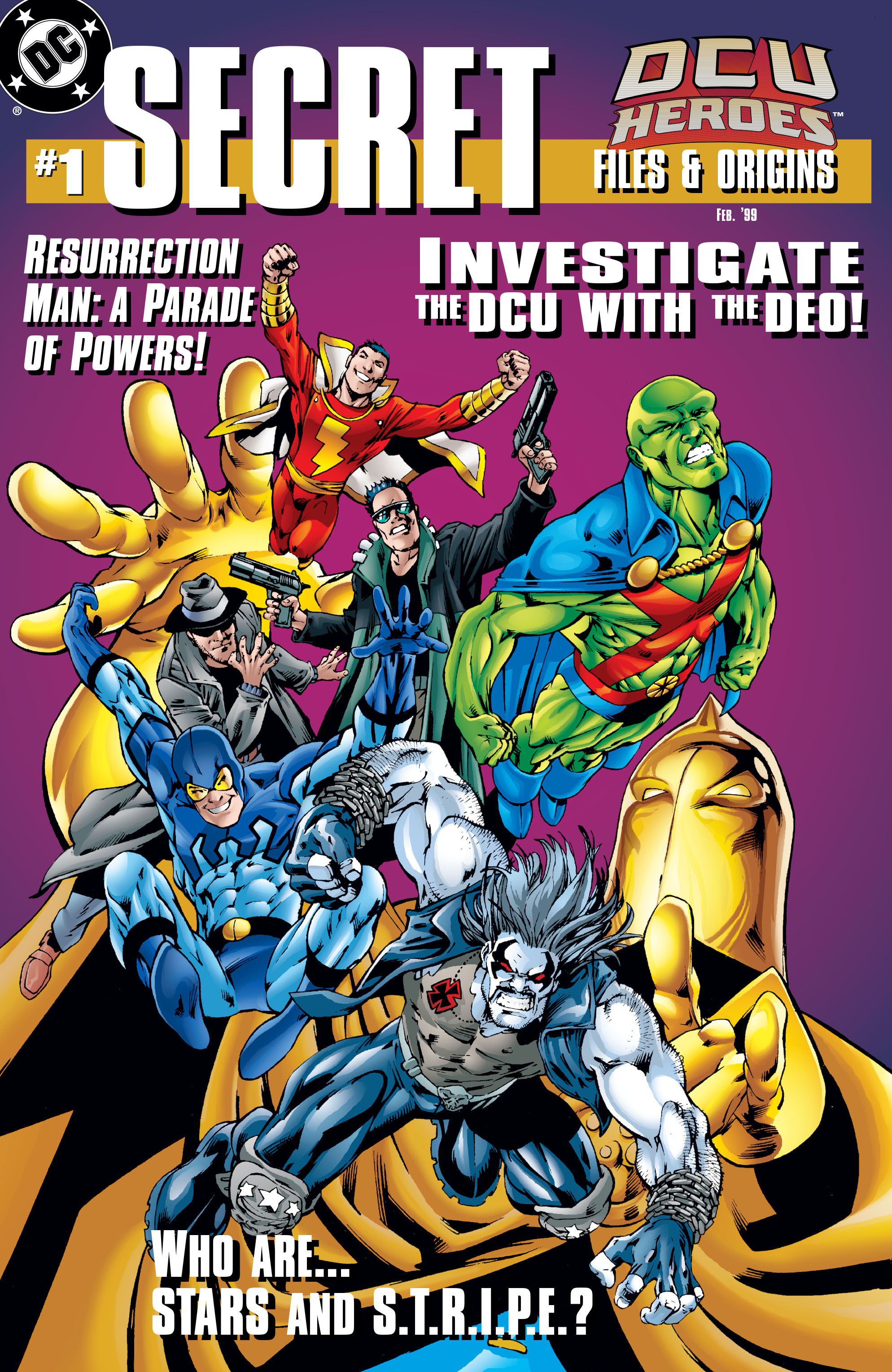 Read online DCU Heroes Secret Files comic -  Issue # Full - 1