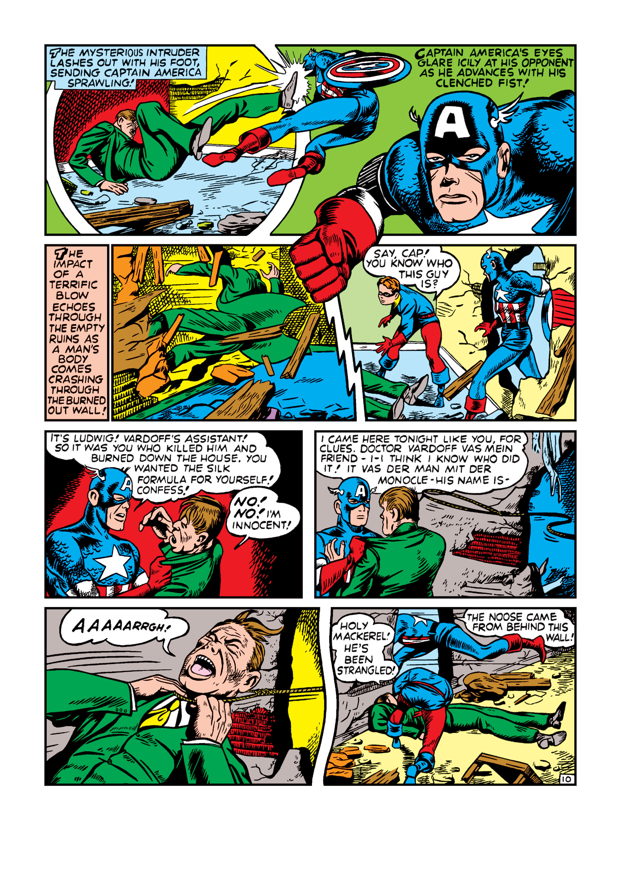 Read online Captain America Comics comic -  Issue #6 - 42