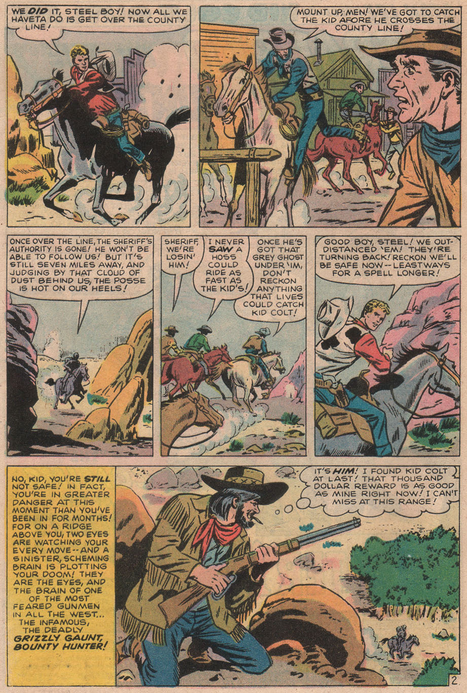 Read online Kid Colt Outlaw comic -  Issue #184 - 4
