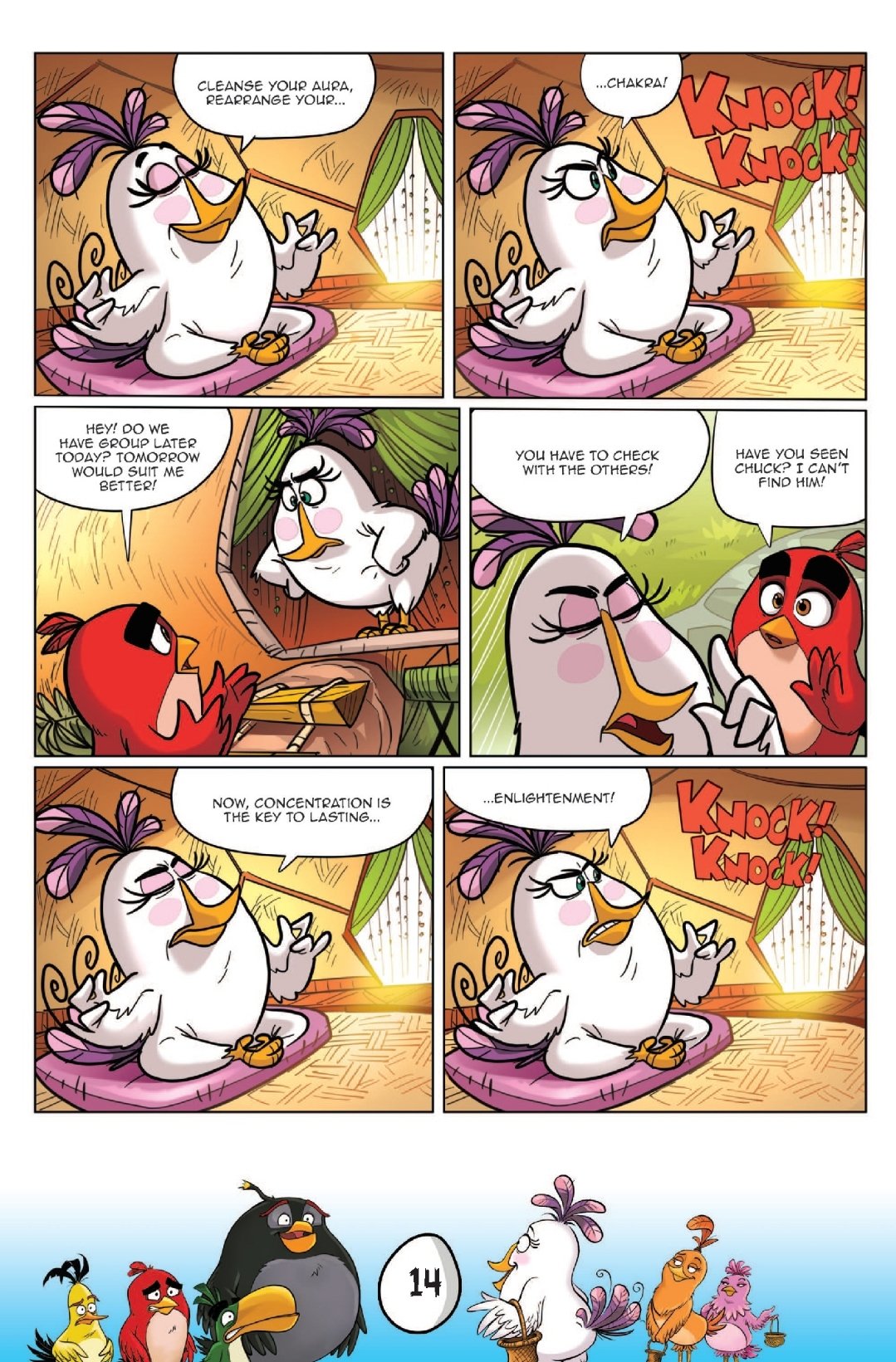 Read online Angry Birds Comics Quarterly comic -  Issue # Issue Furious Fowl - 15